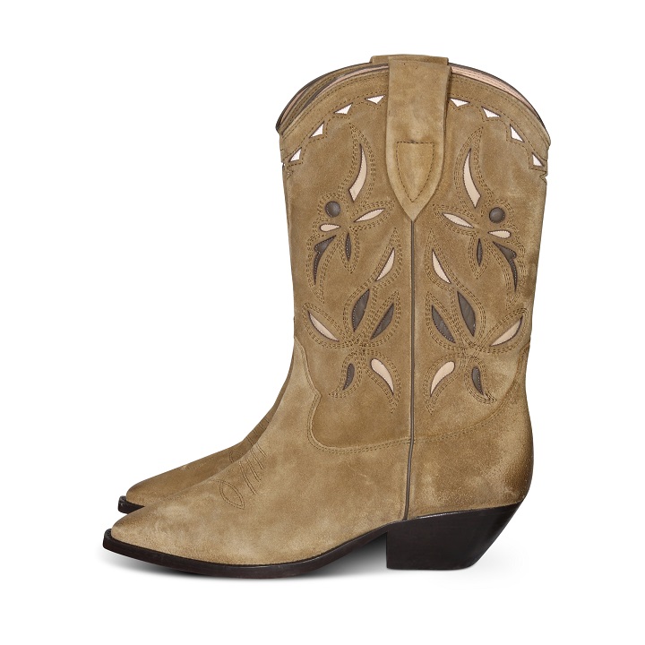ISABEL MARANT Duerto Boots in Taupe