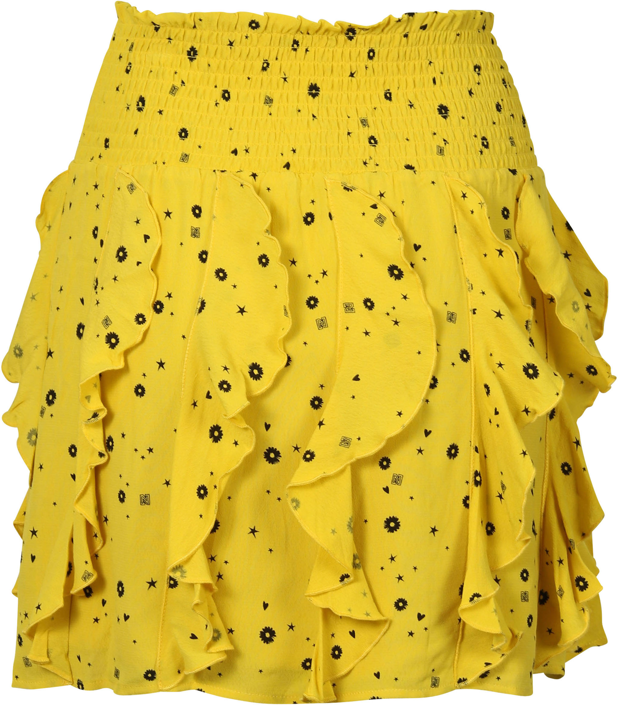 Nikkie Skirt Stacey Yellow Printed
