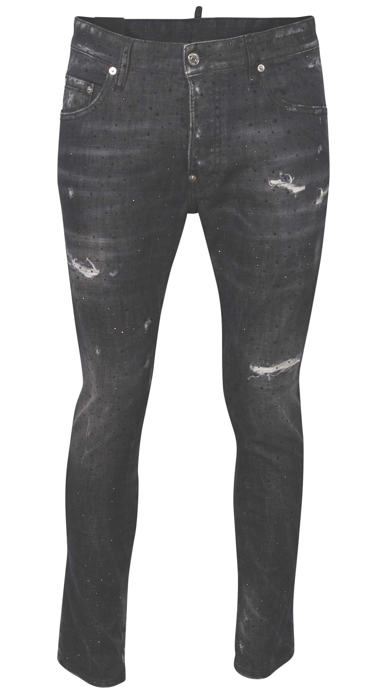 Dsquared Jeans Skater Sparkling Black Washed