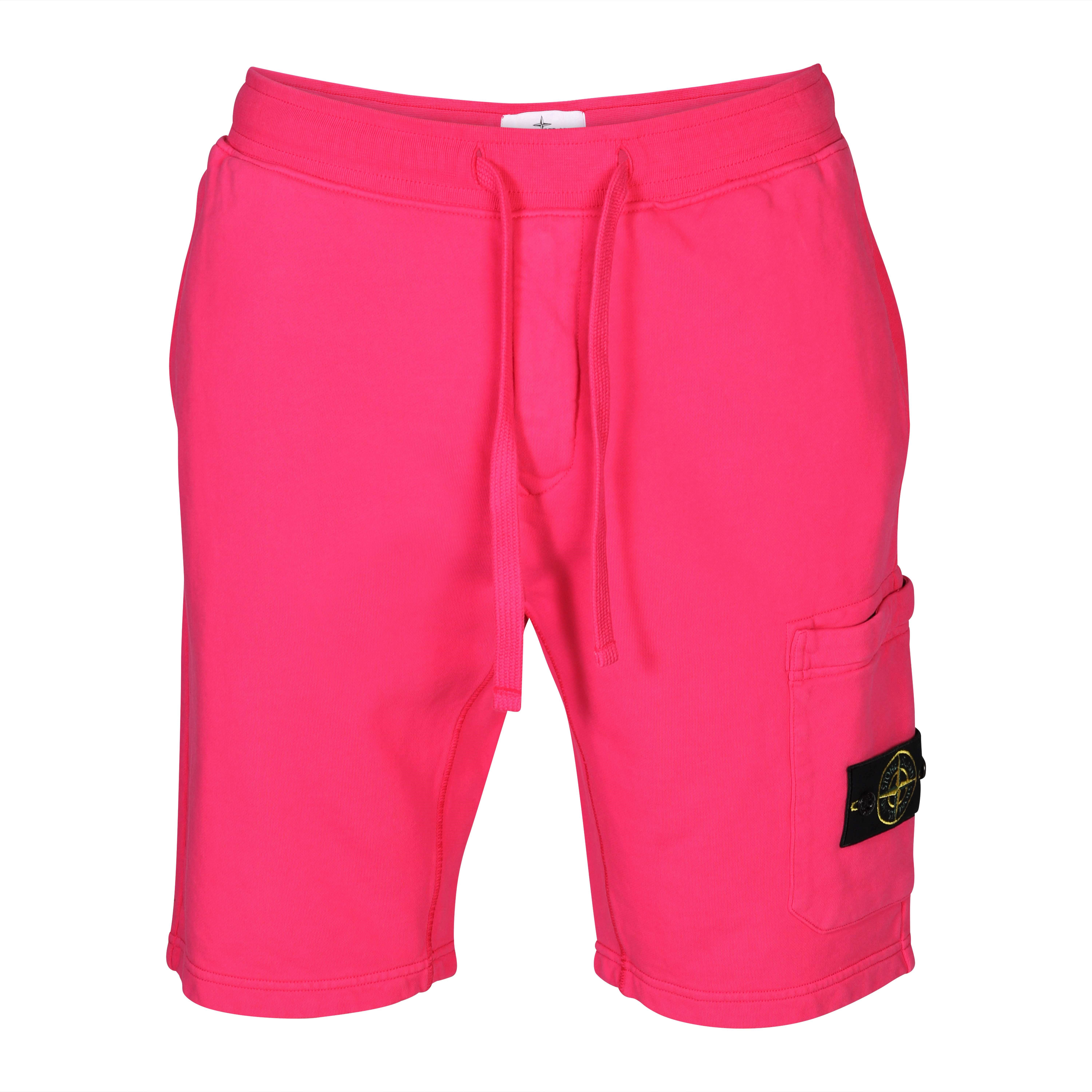 Stone Island Sweat Shorts in Pink M