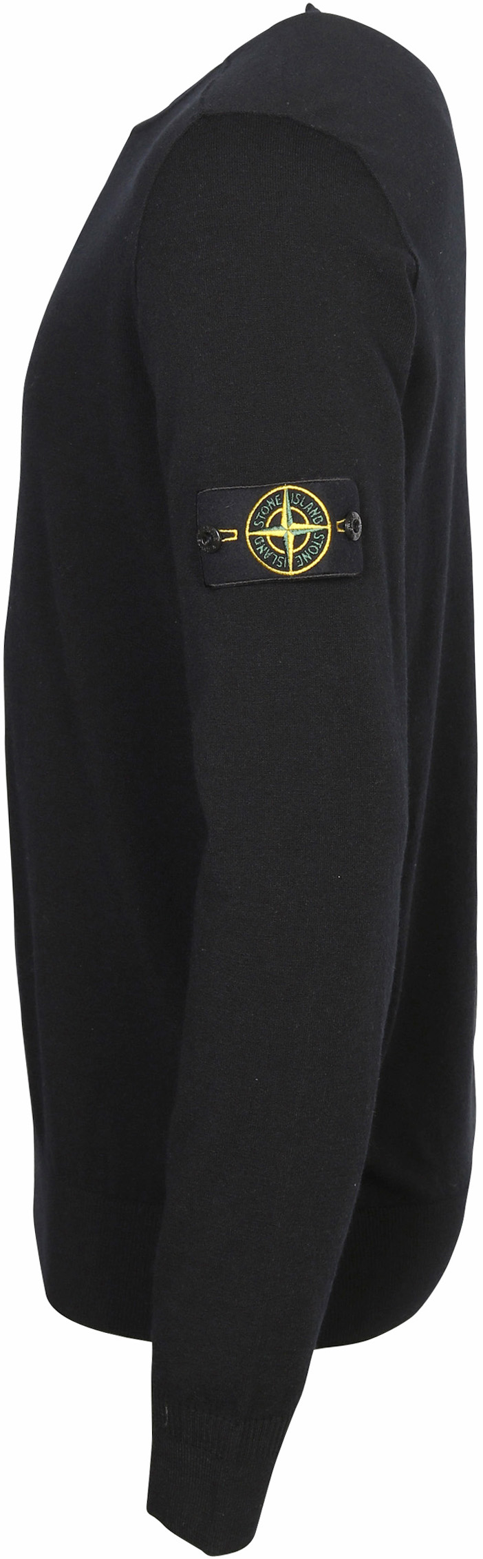 Stone Island Light Wool Knit Sweater Black