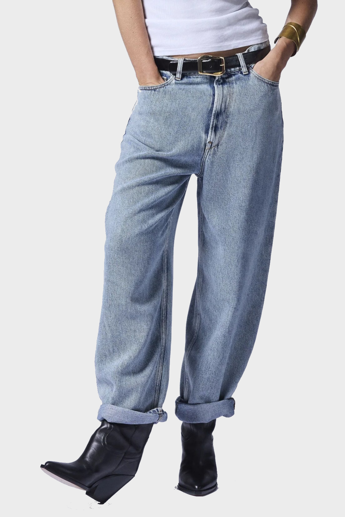 3X1 NYC Jeans Skater Boyfriend in Vintage Blue