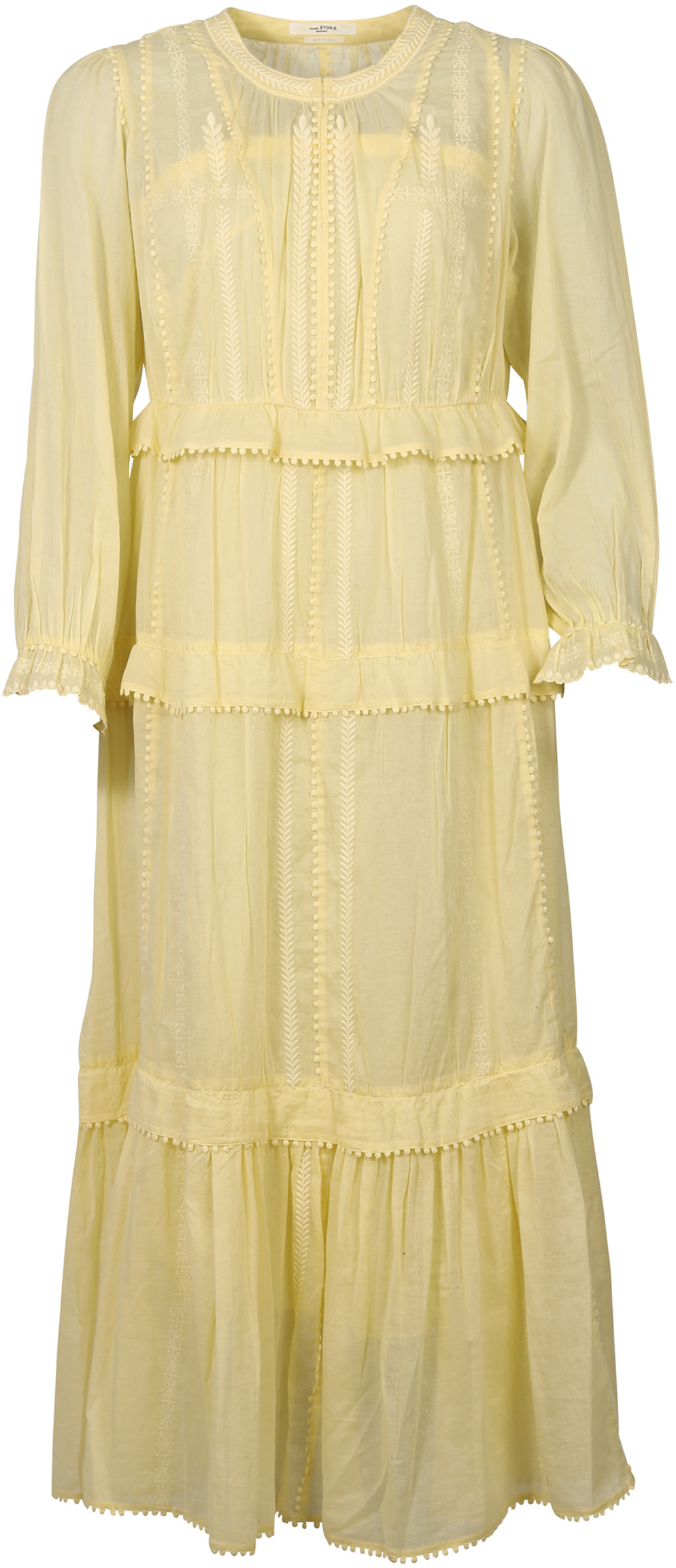 Isabel Marant Dress Aboni Light Yellow
