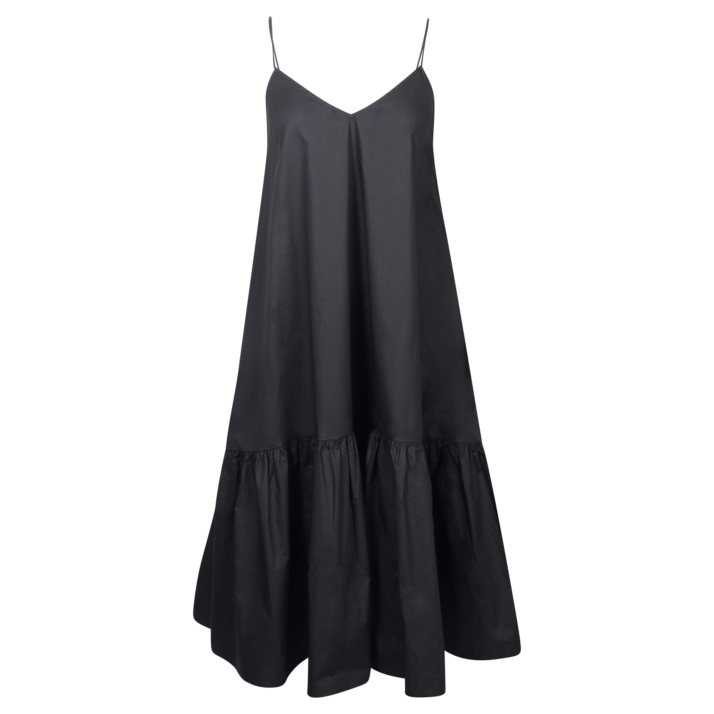 Anine Bing Cotton Dress Averie Black