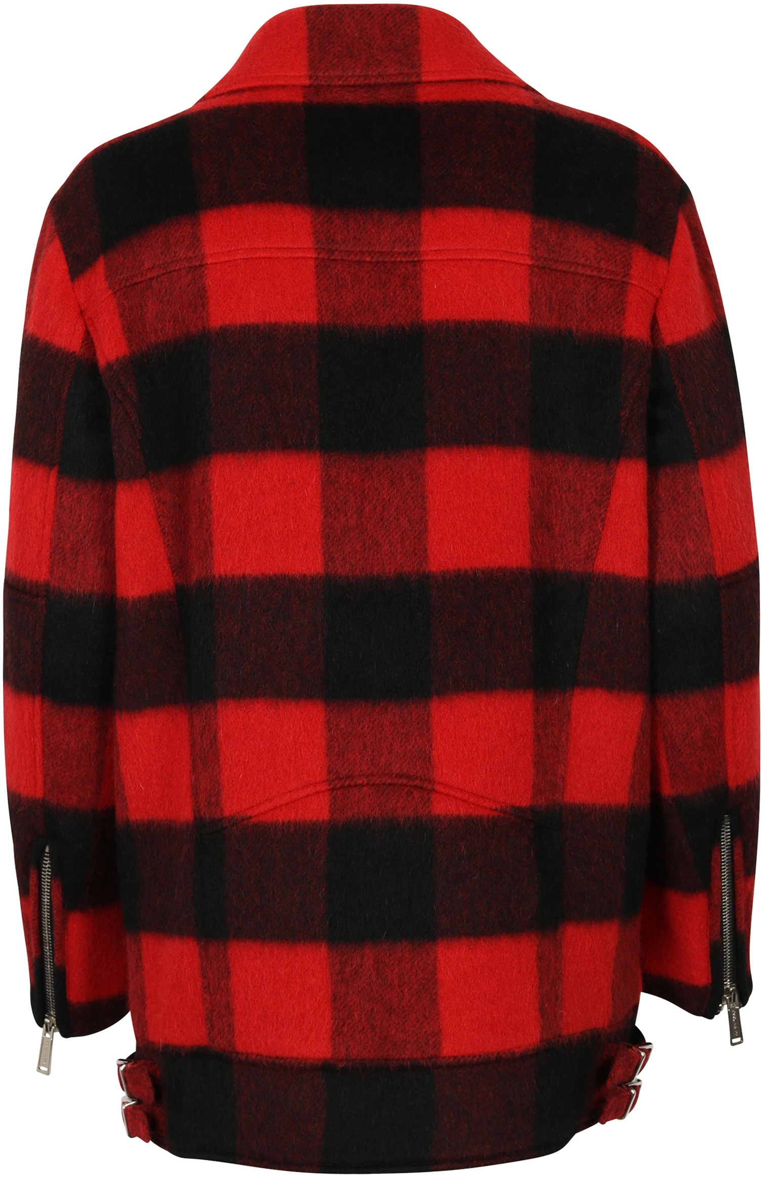 Dsquared Wool Jacket Checked IT/40 - DE/34