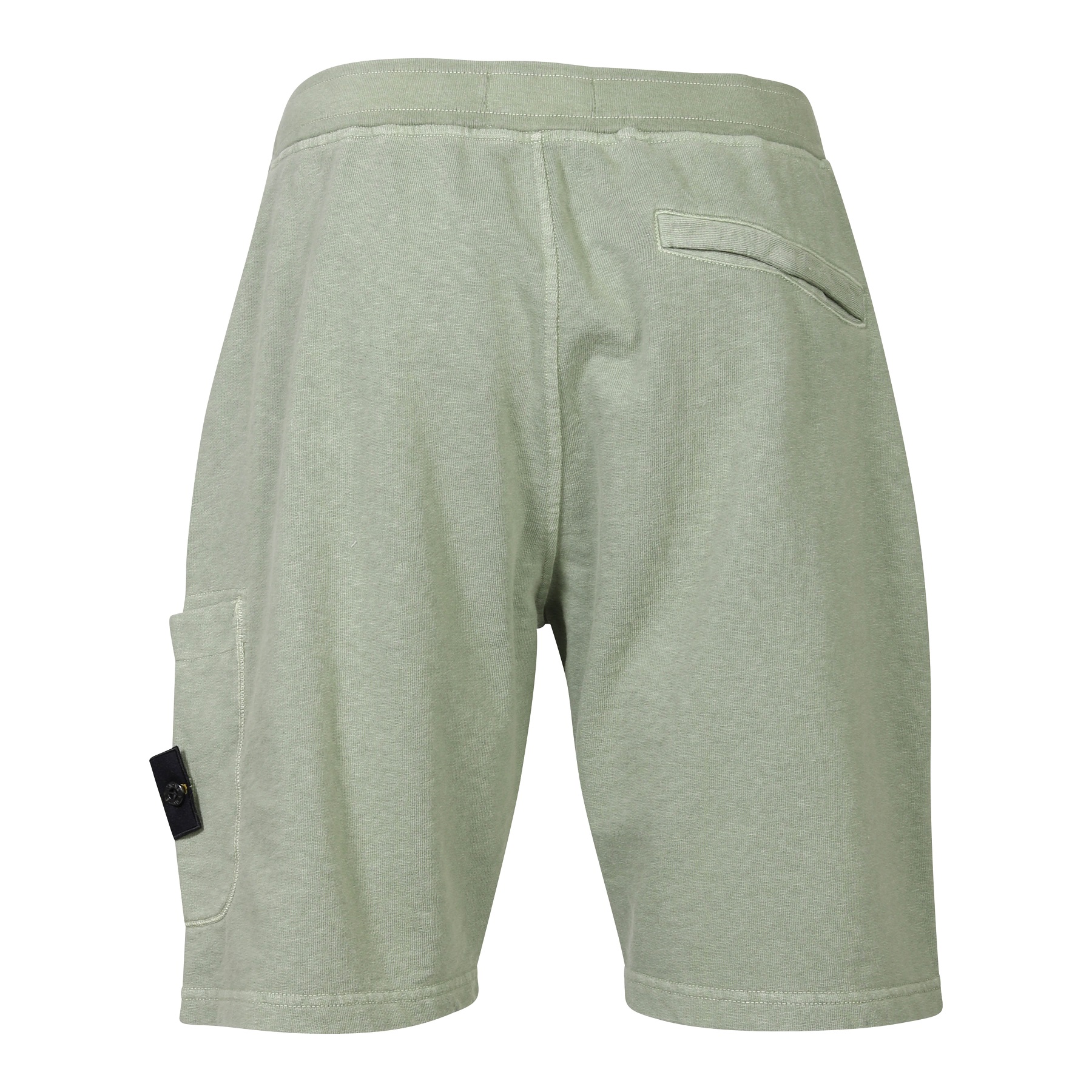 STONE ISLAND Light Sweat Short in Washed Sage M