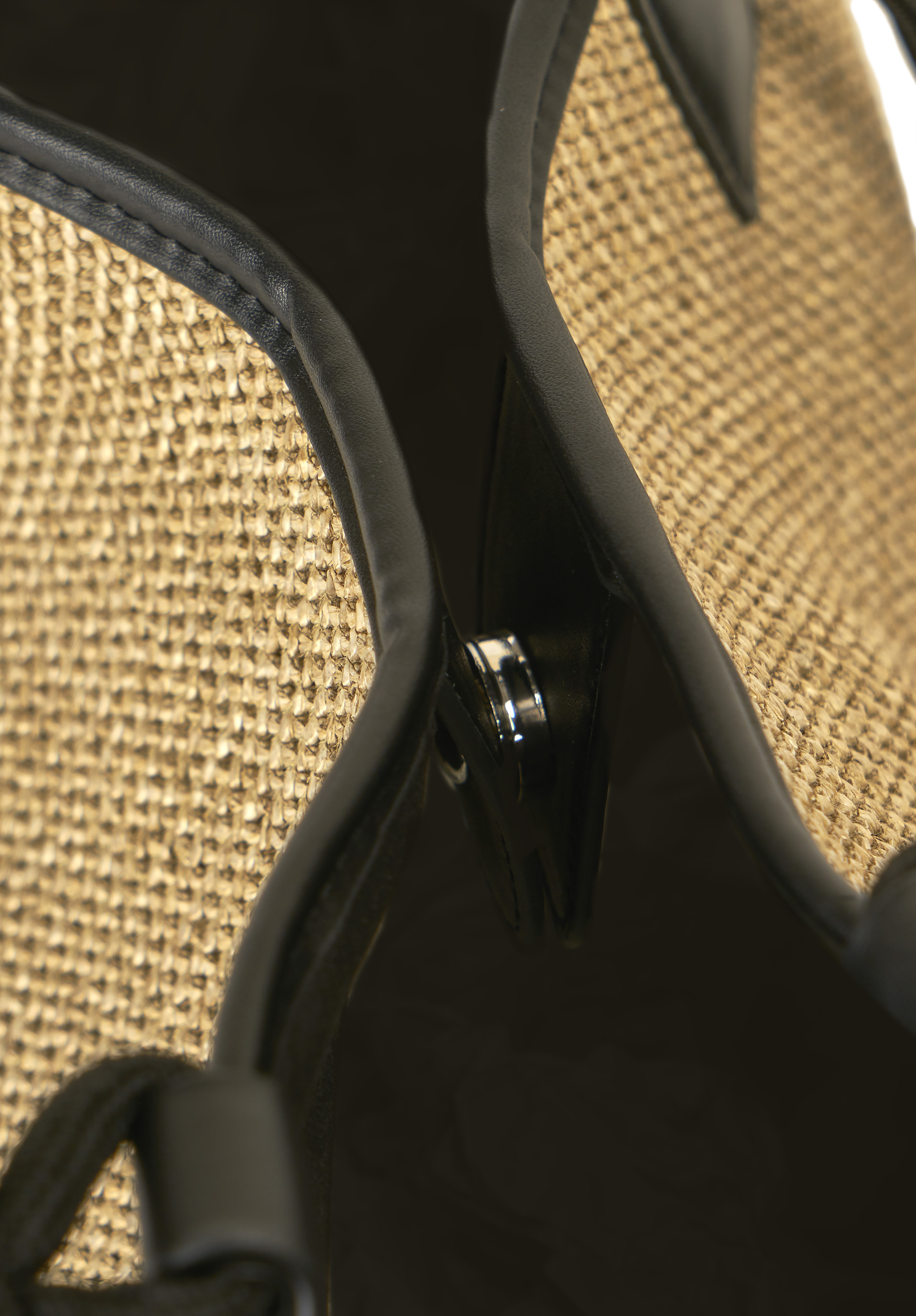 Lala Berlin Tote Bag Marion in Raffia Sand