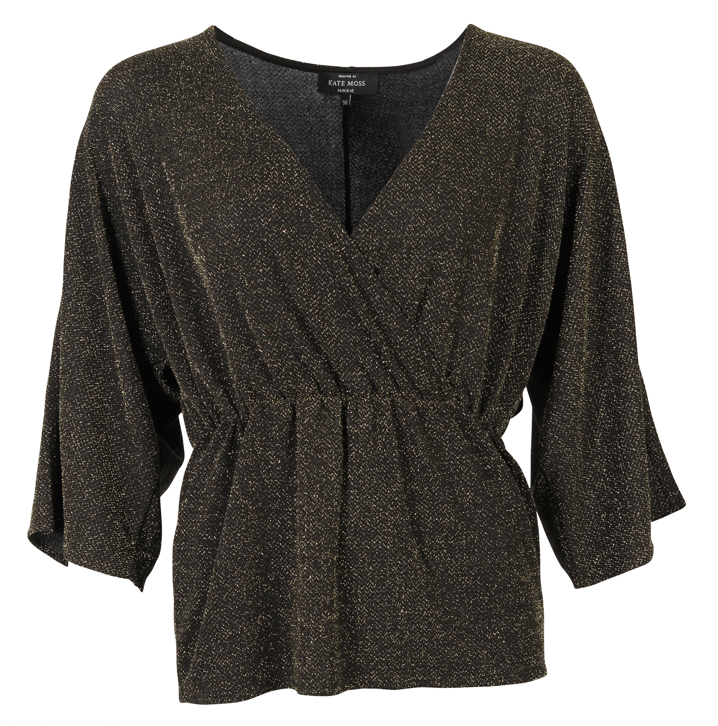 Nikkie Bluse Jill black gold
