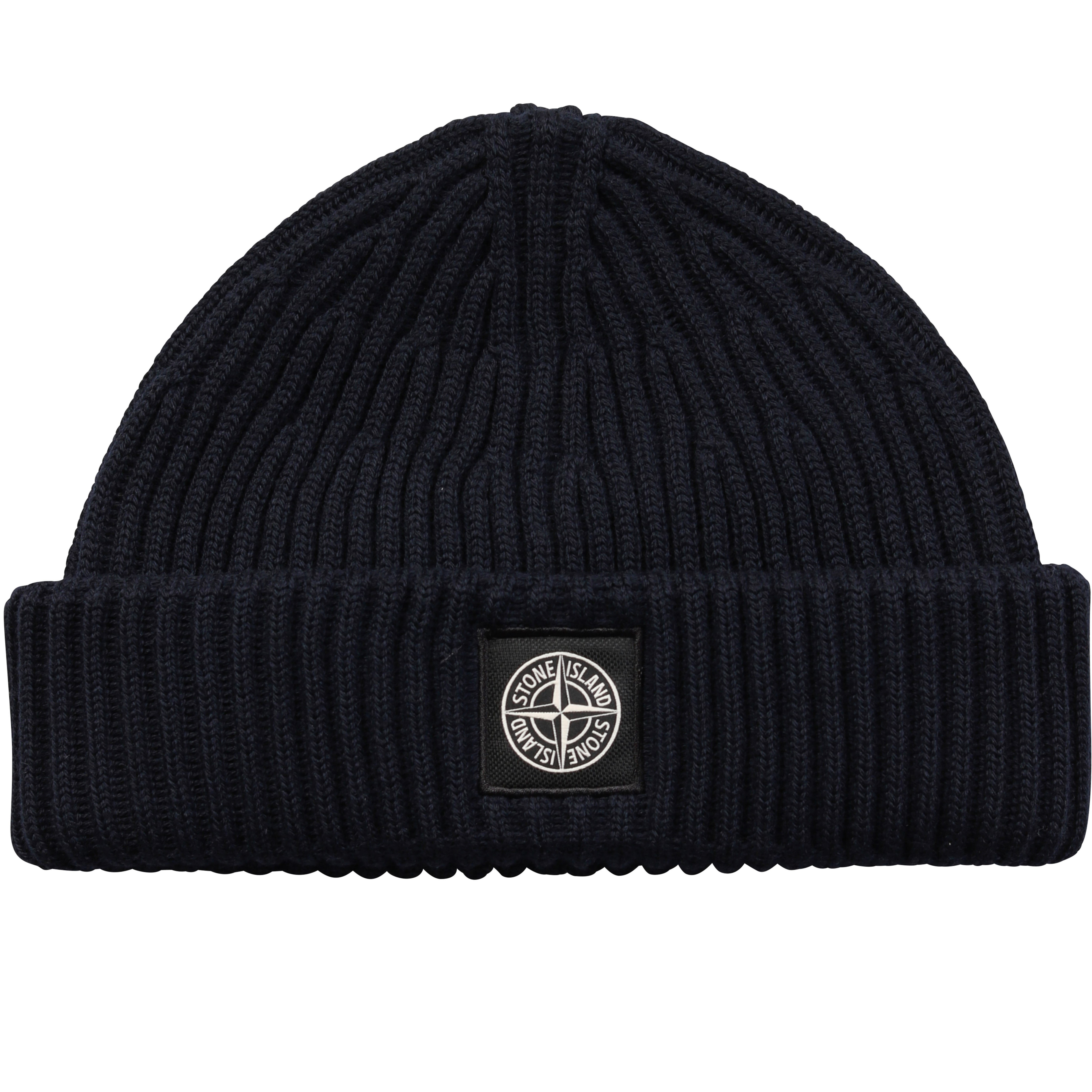 Stone Island Knit Cap in Navy
