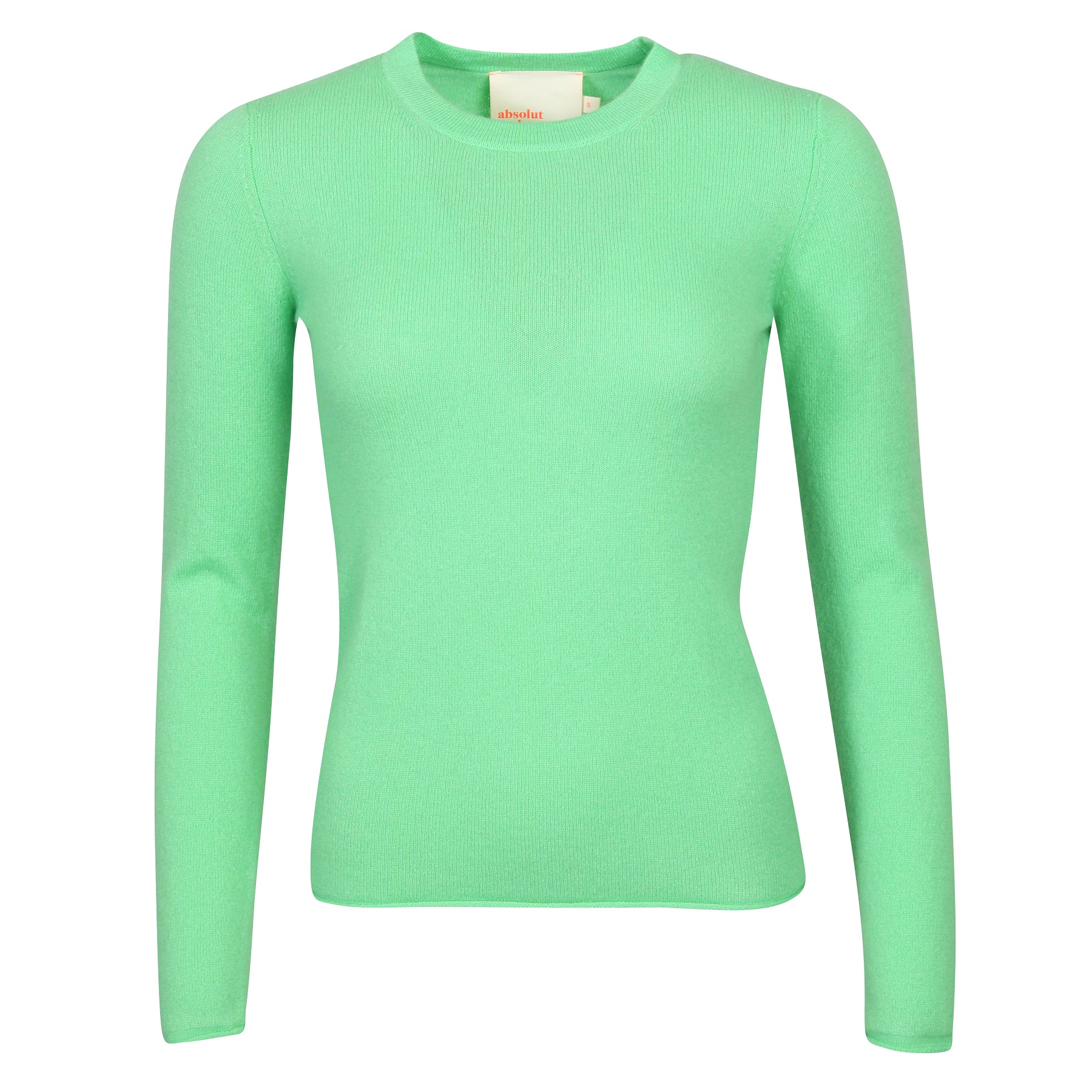 Absolut Cashmere Fitted Pullover in Light Green S