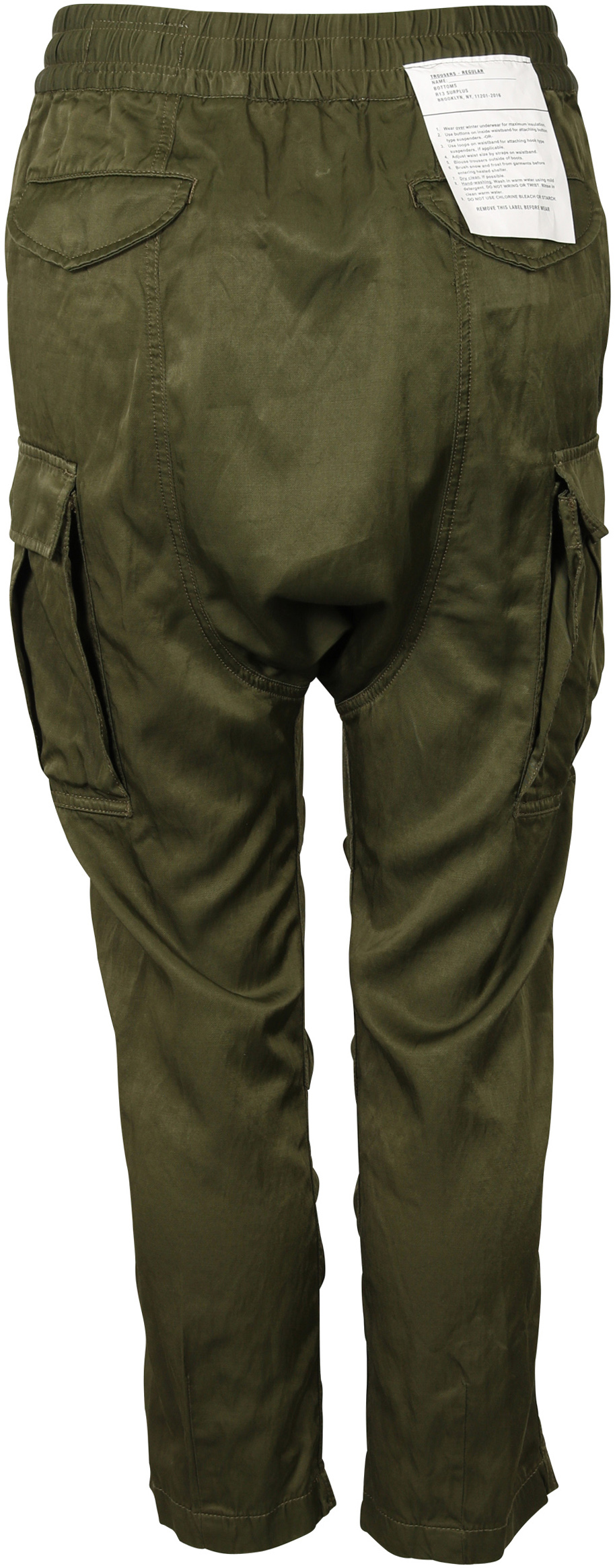 R13 Harem Cargo Jogger Olive