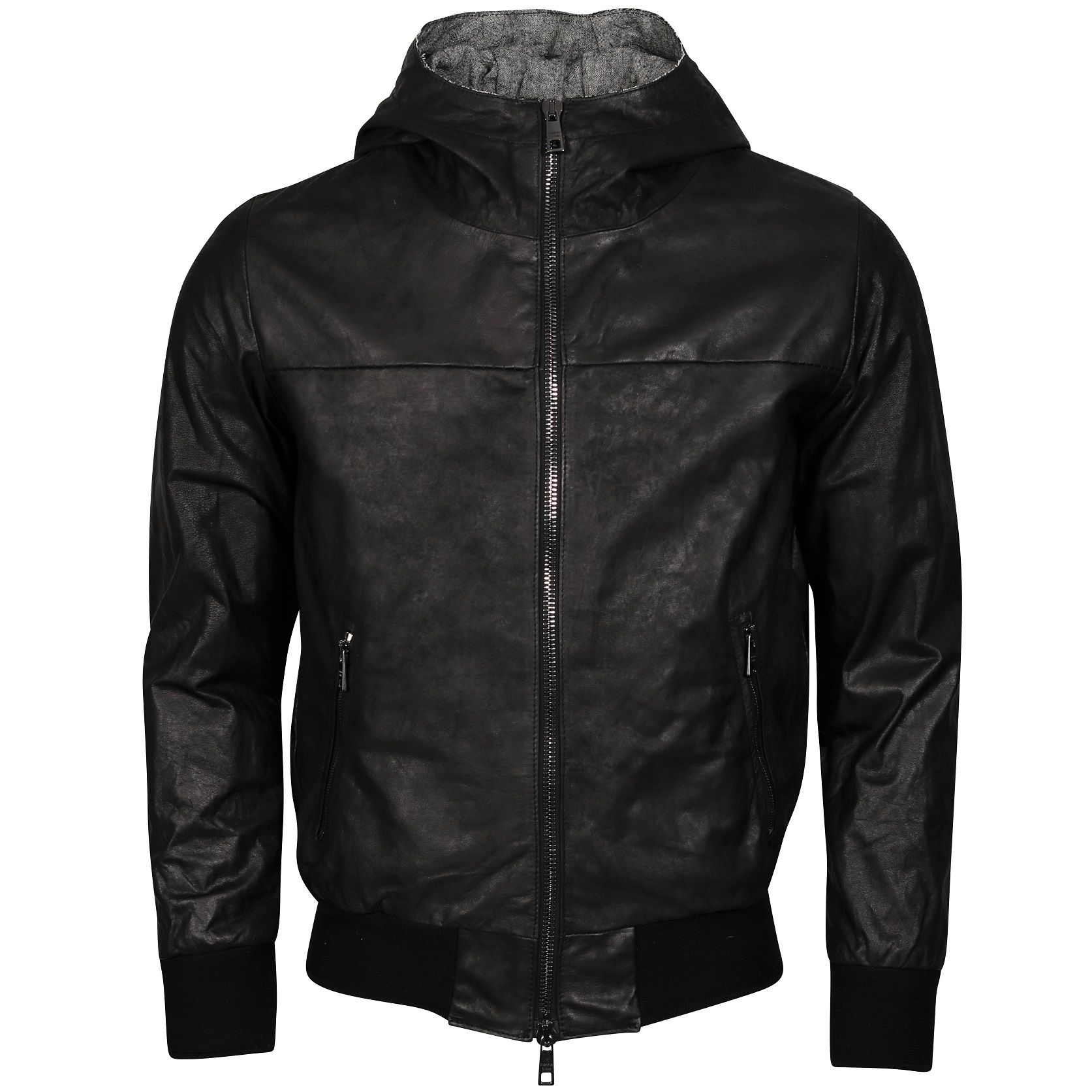 Giorgio Brato Biker Jacket in Black