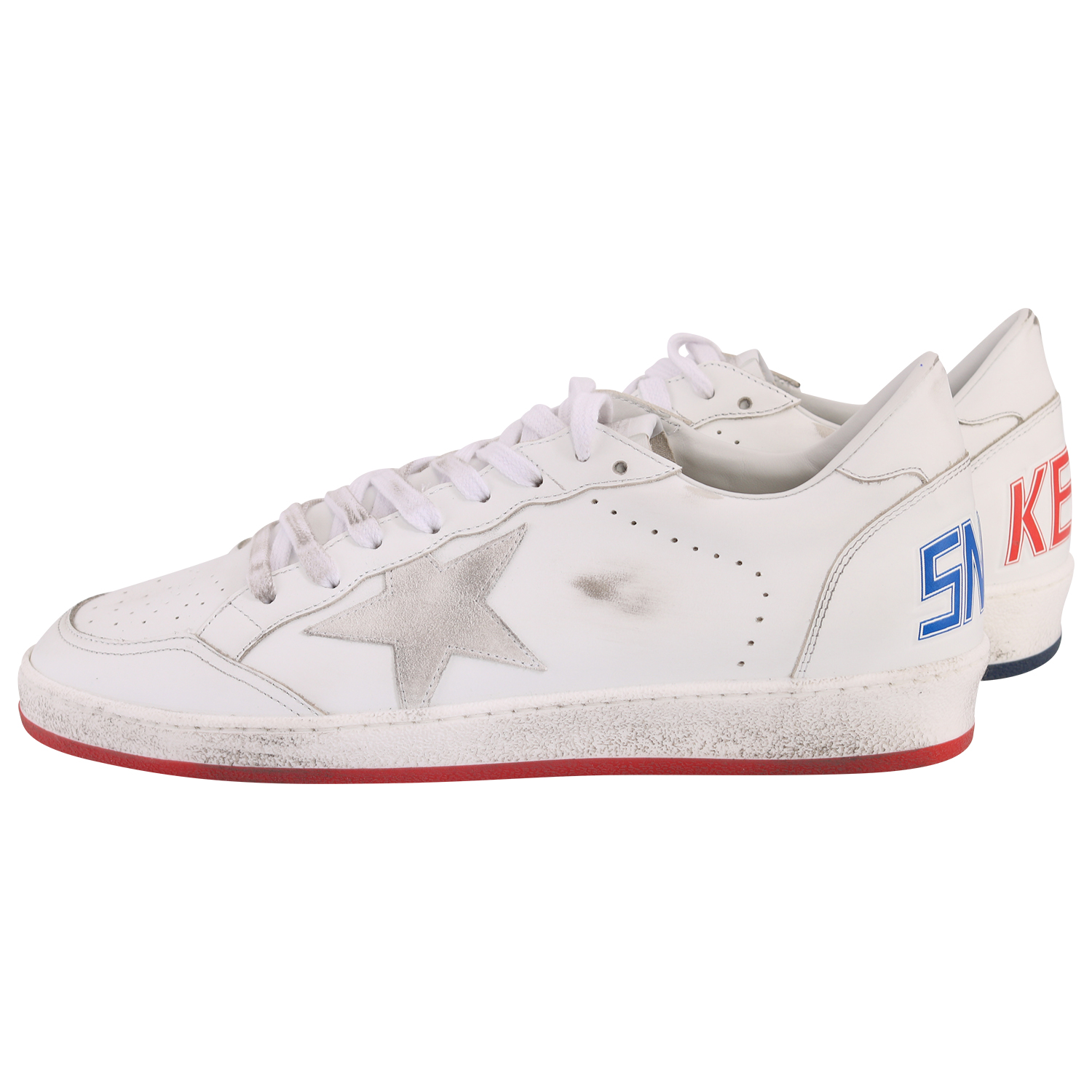 Golden Goose Sneaker Ball Star White/Blue