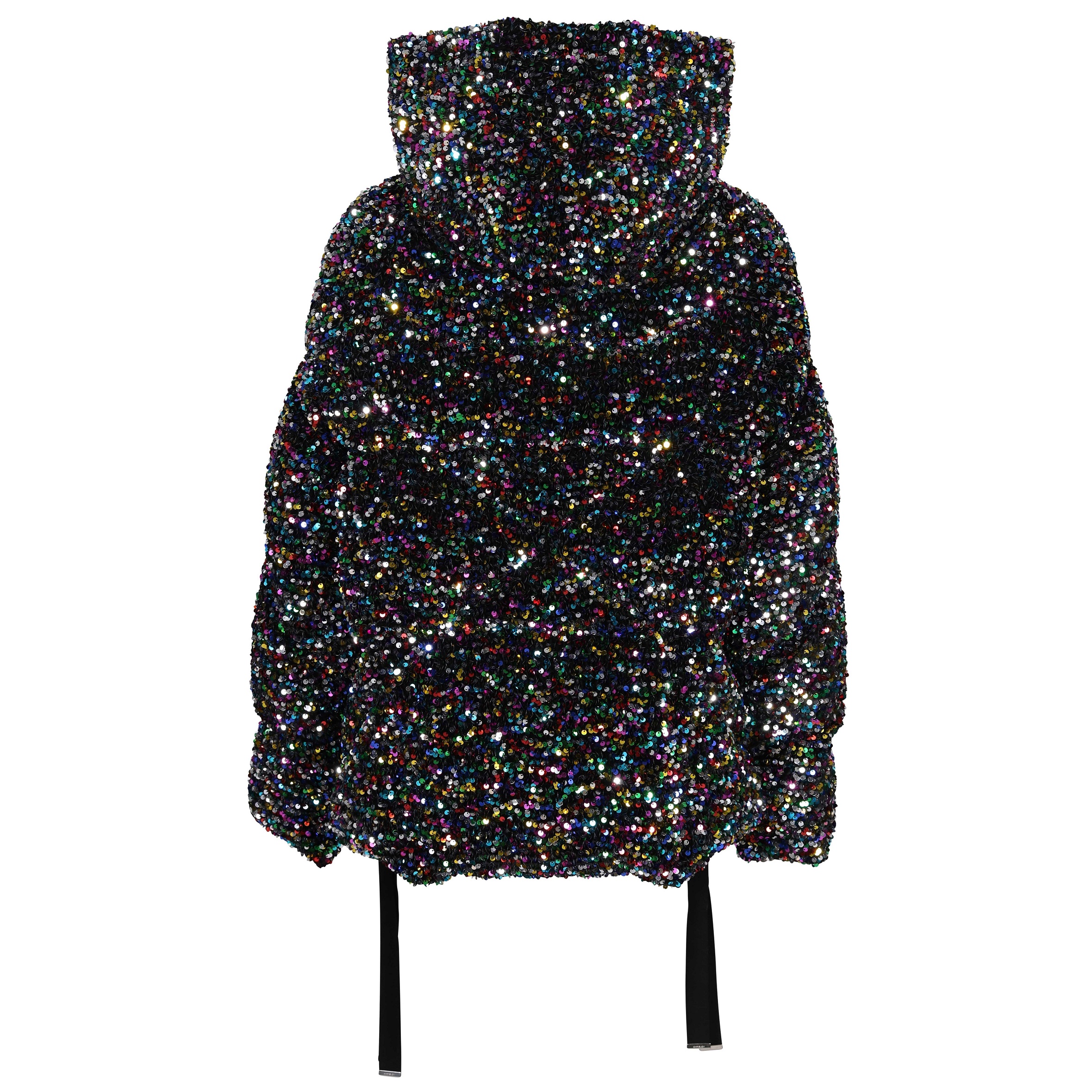 Khrisjoy Iconic Puffer Jacket Paillettes X Aureta