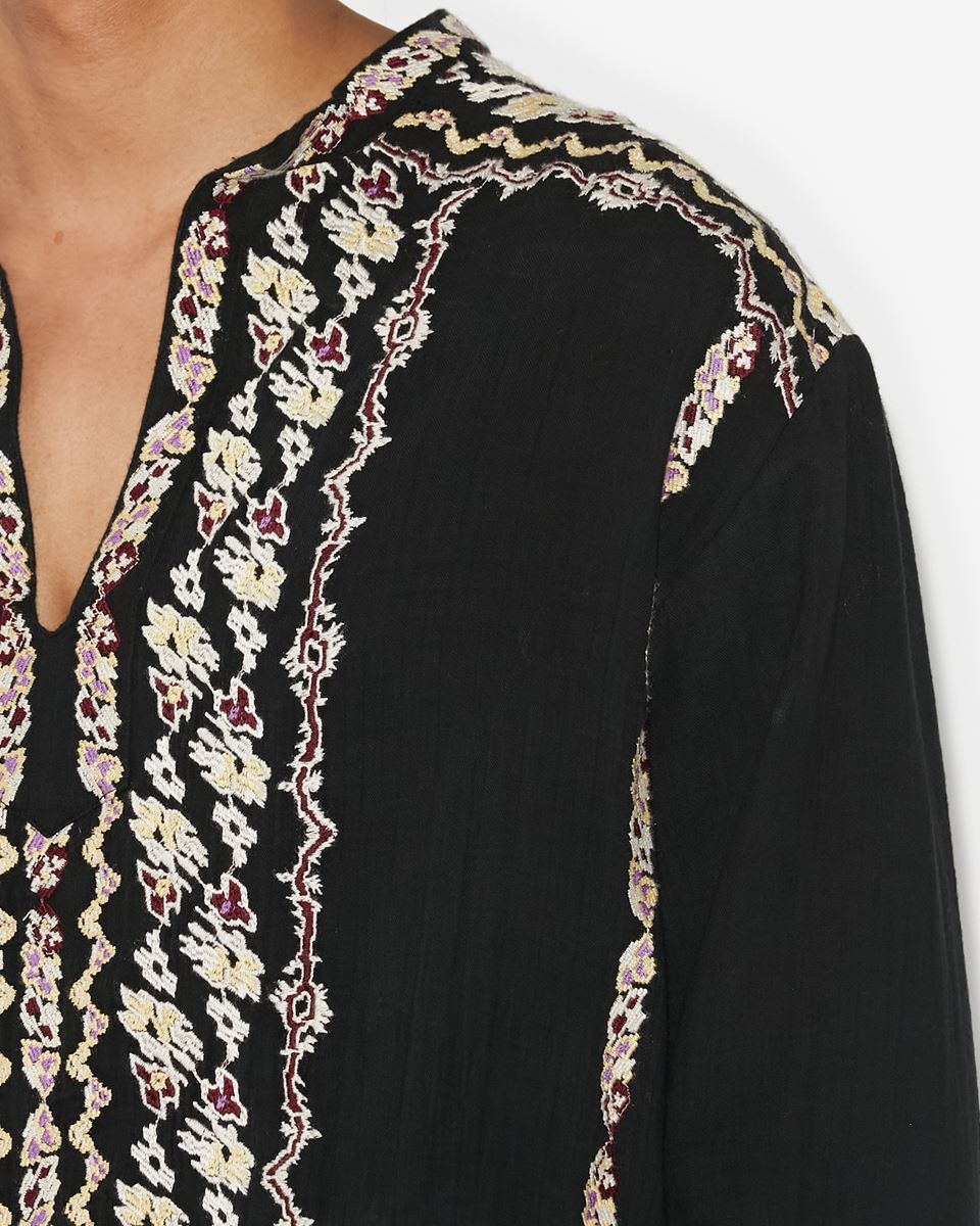 ISABEL MARANT Cikariah Shirt in Black XL