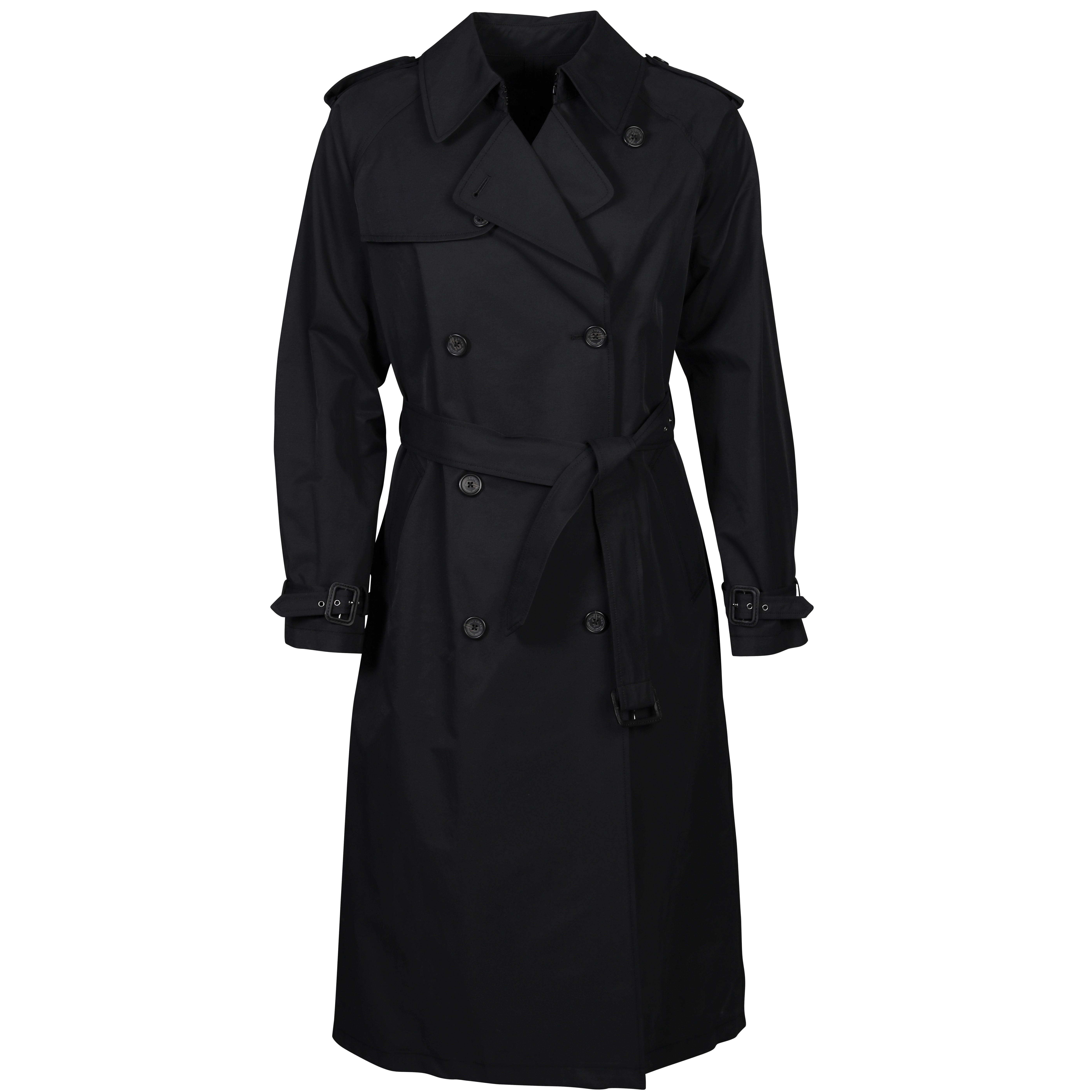 Nili Lotan Tanner Trench Coat in Black