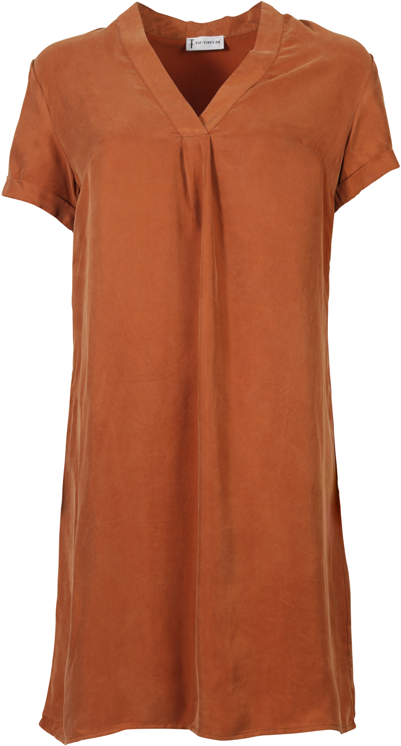 TIF TIFFY Kleid Cupro kupfer