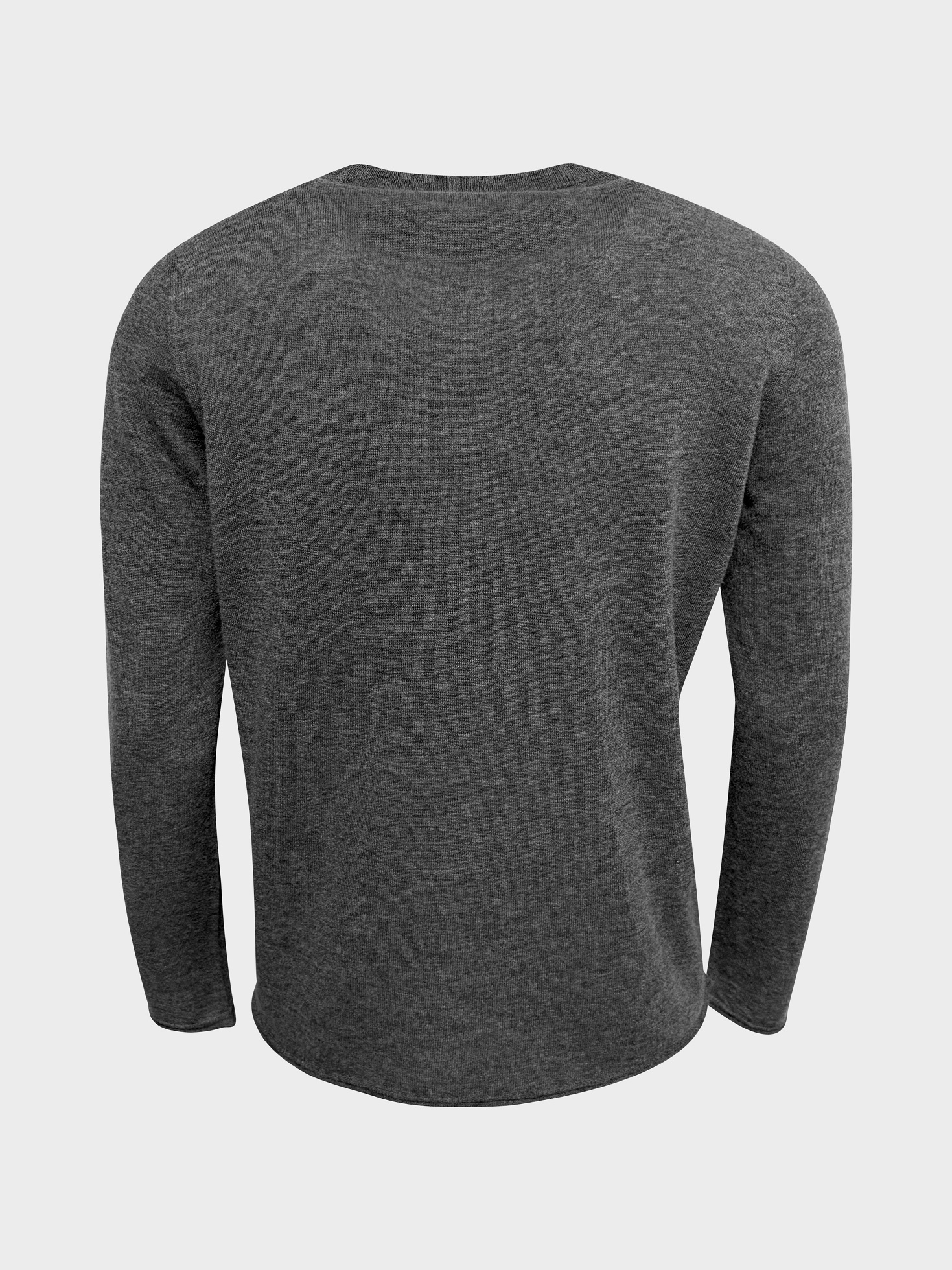 ROBERTO COLLINA Wool/Cashmere Sweater in Grey
