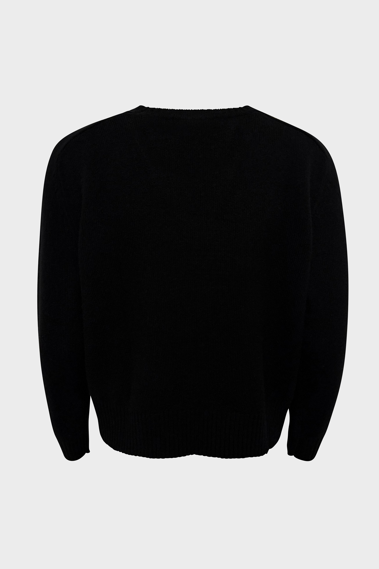 FLONA Cashmere Sweater in Black