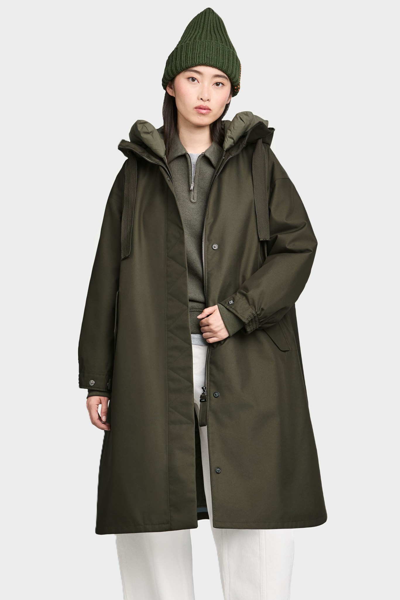 G-LAB Akira Parka in Emerald Green