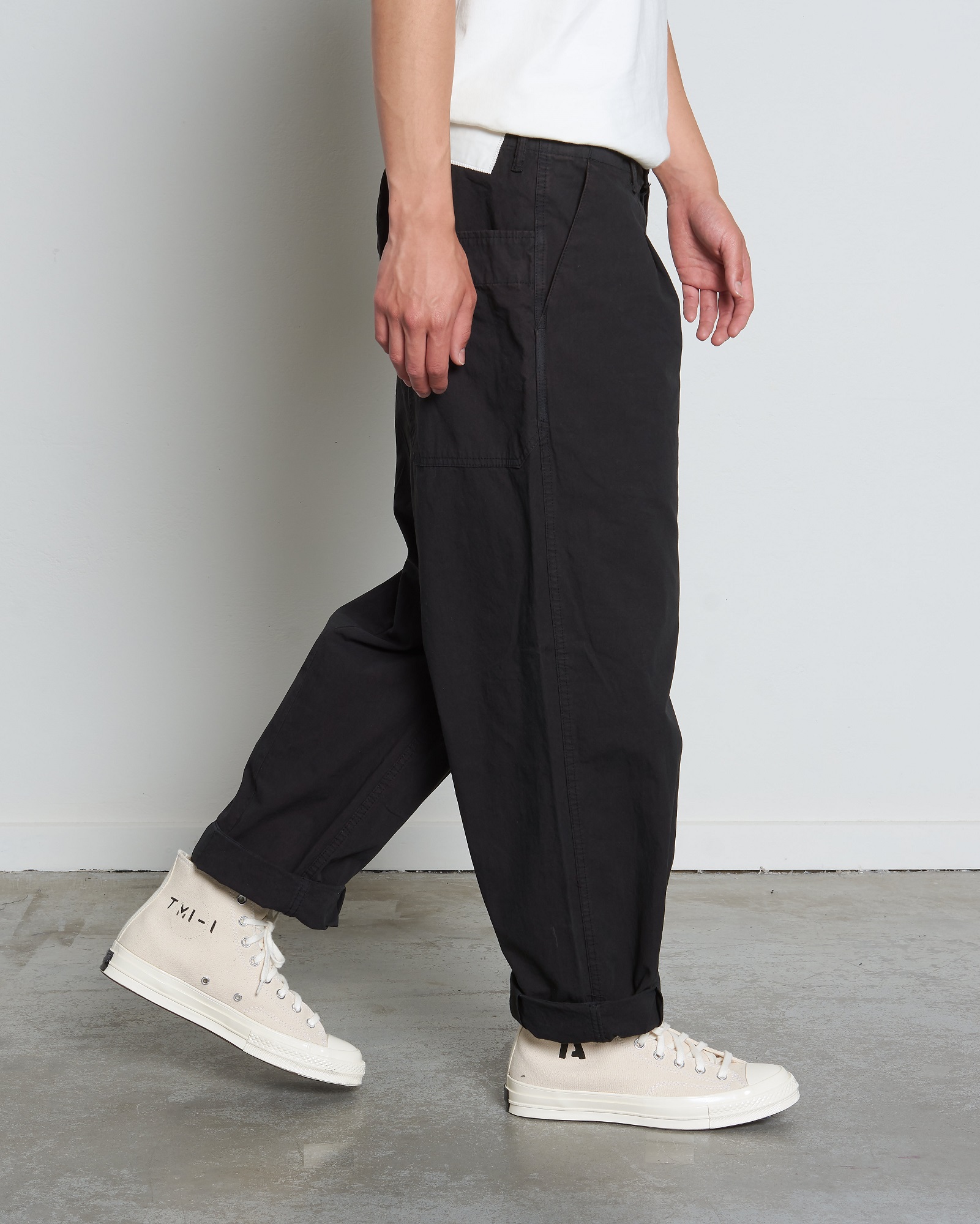 APPLIED ART FORMS Japanese Cargo Pant in Black XL