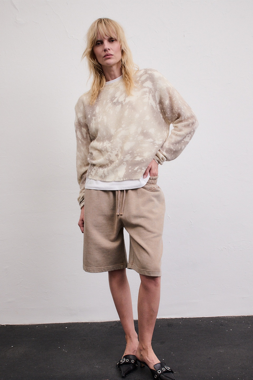 LALA BERLIN Washed Sweatshorts Sileya