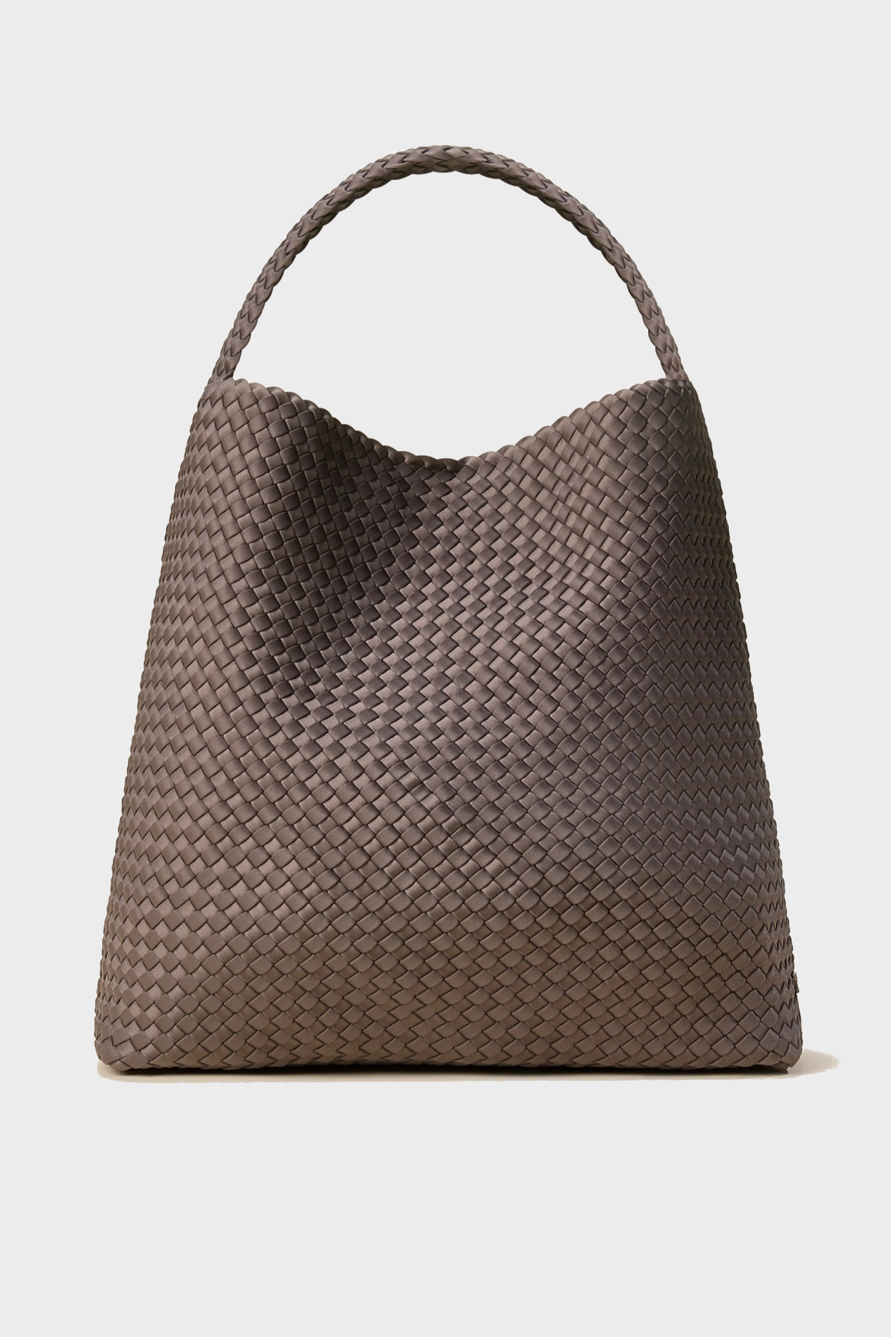NAGHEDI Handwoven Large Nomad Hobo Bag in Napa