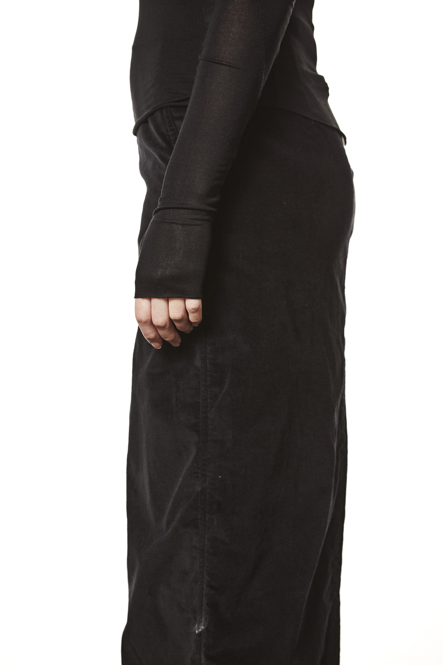 THOM KROM Slim Fit Longsleeve in Black