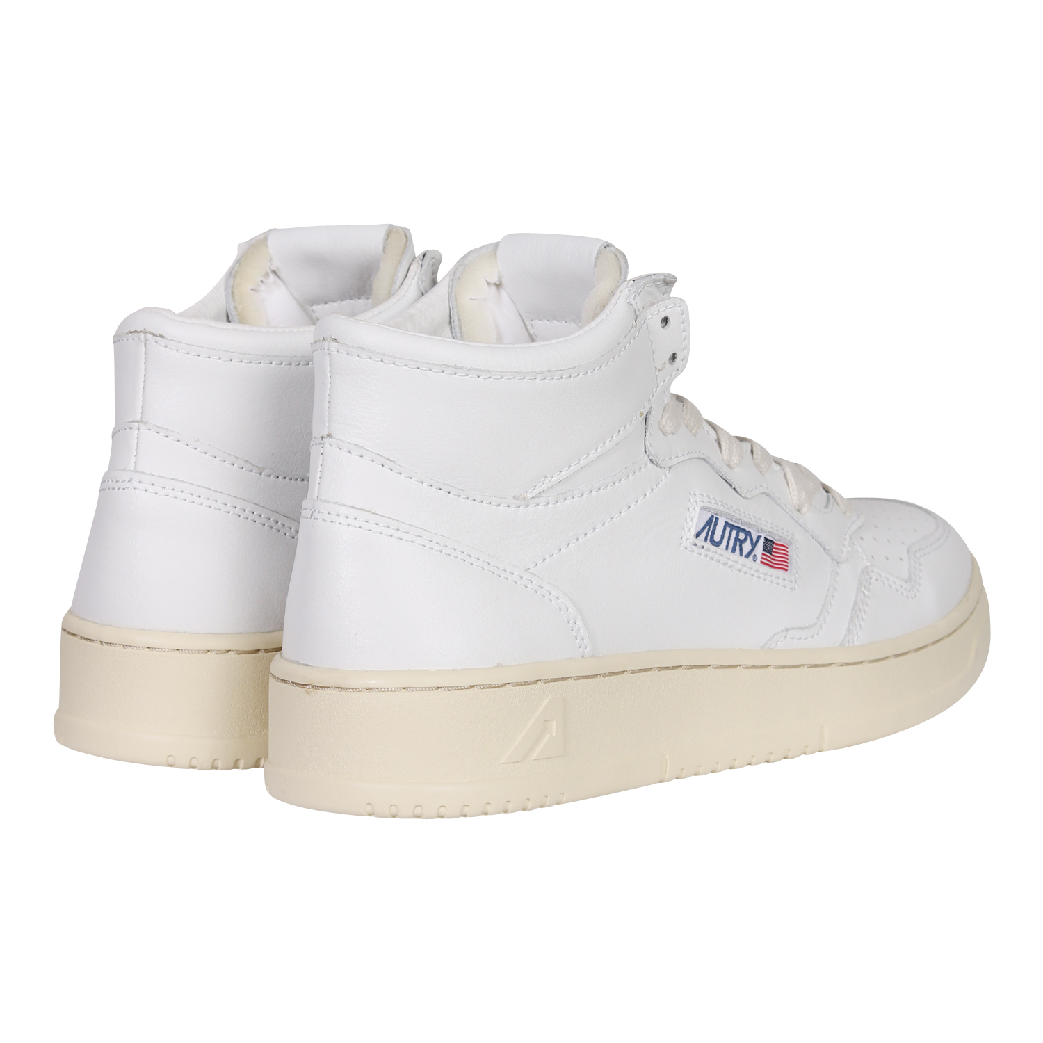 Autry Action Shoes Medalist Mid Cut White 44