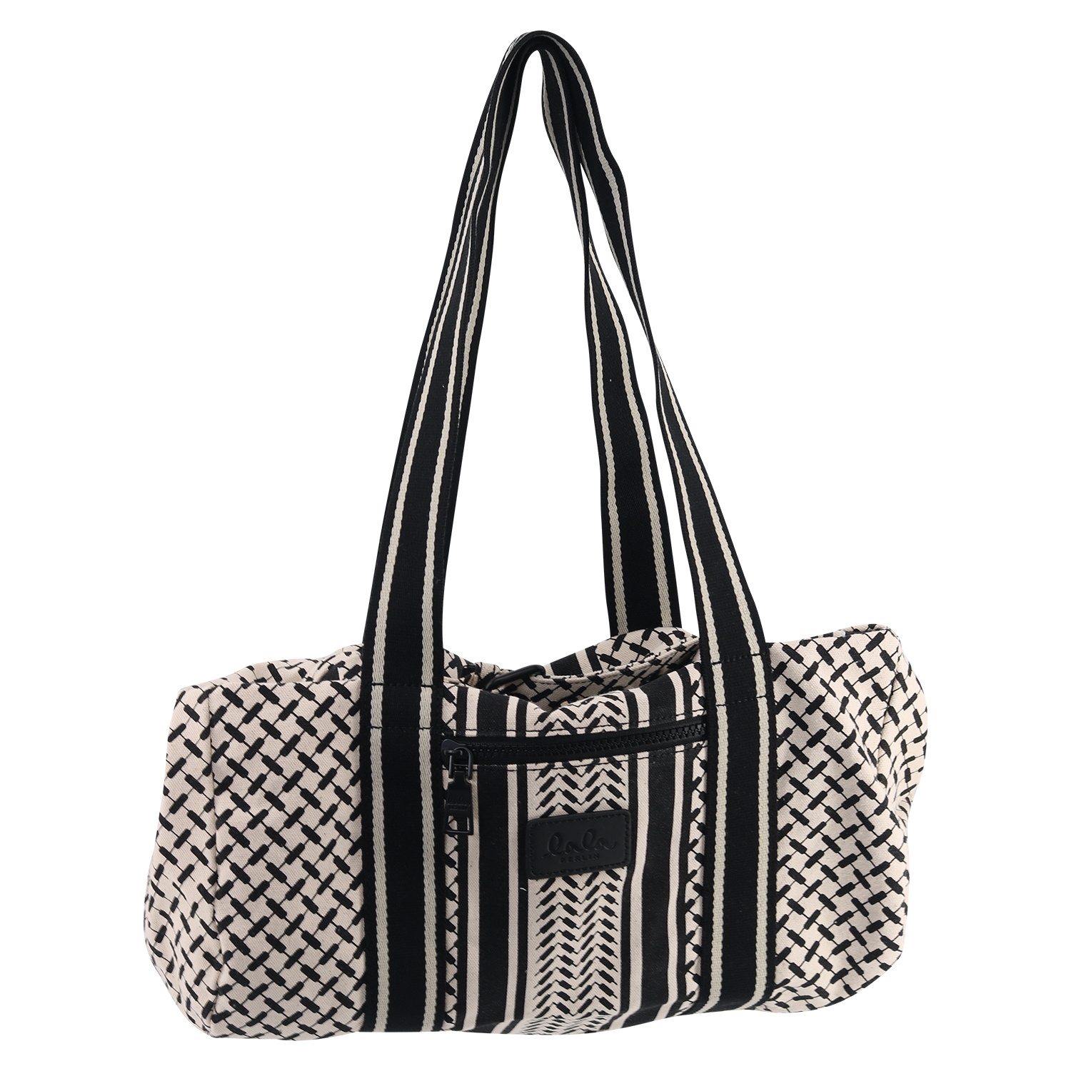 Lala Berlin Small Bag Muriel Kufiya Offwhite Black