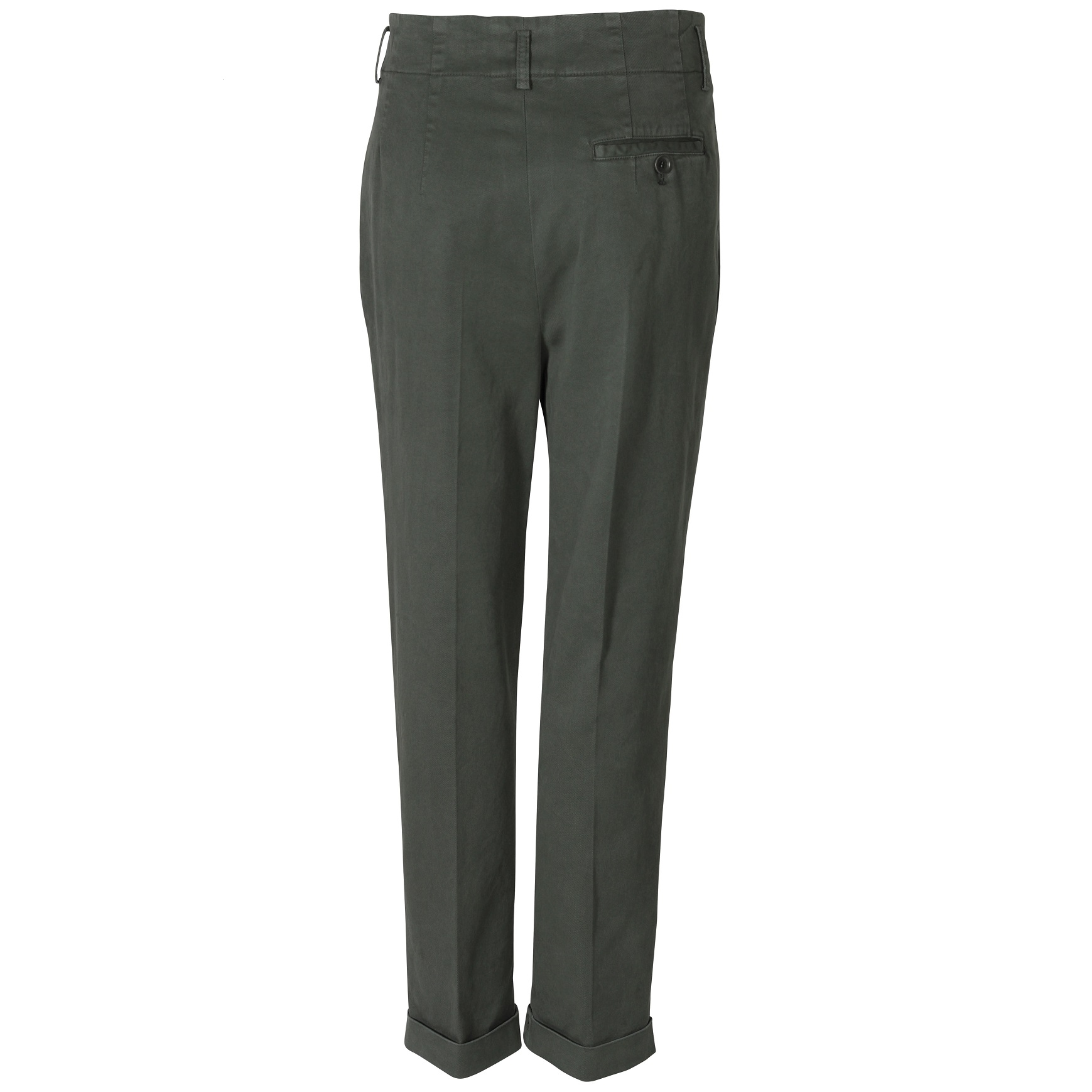 ASPESI Cotton Pant in Olive IT40 / DE34