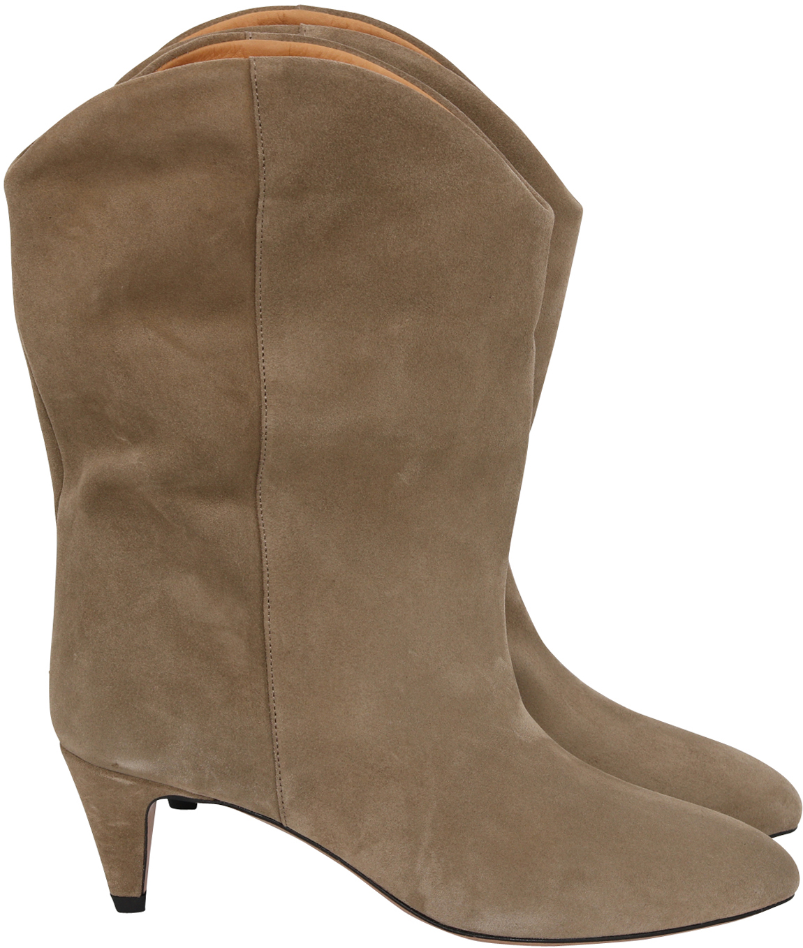Isabel Marant High Boots Dernee Taupe Suede 41
