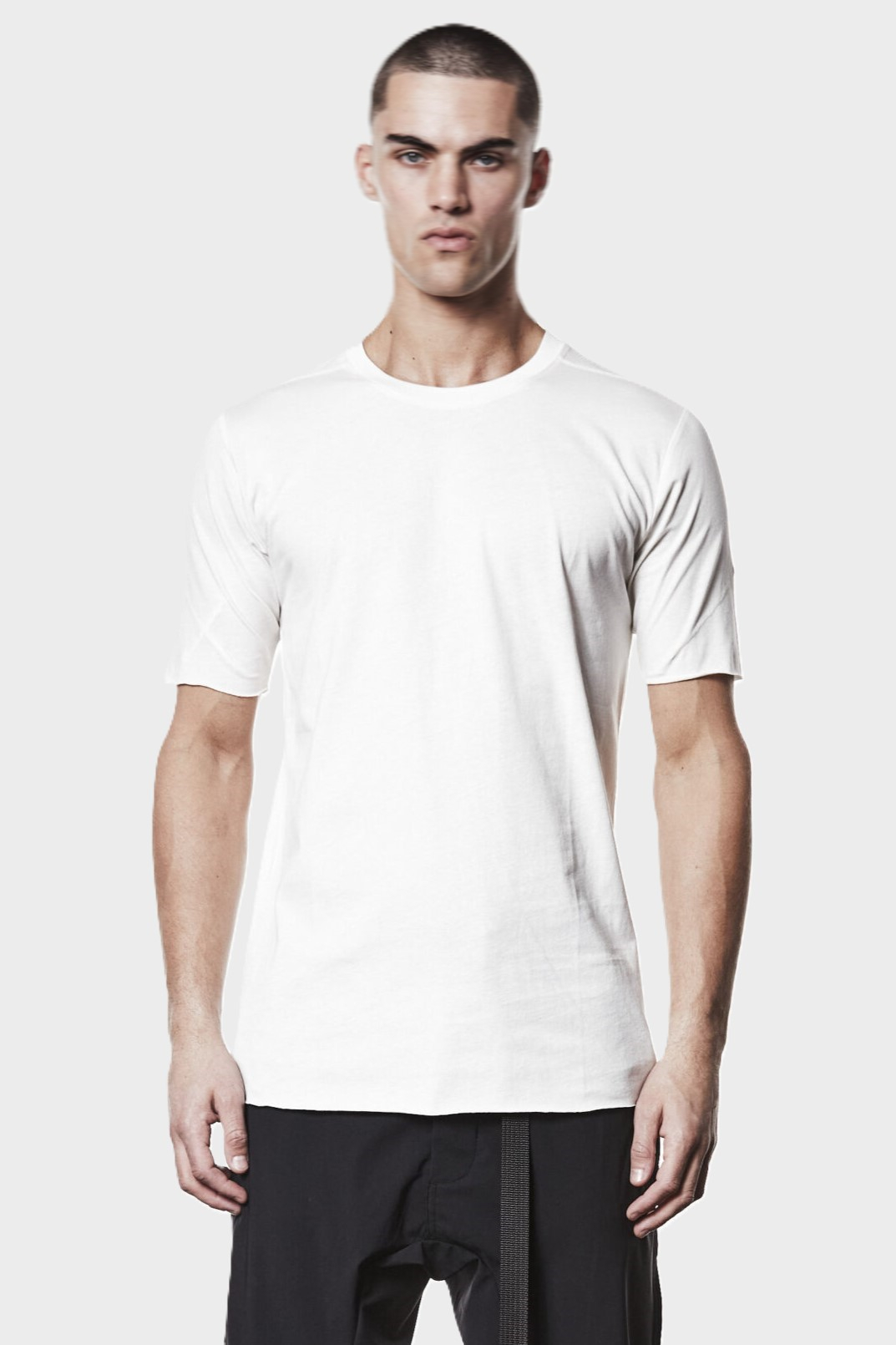 THOM KROM Slim Fit T-Shirt in Cream