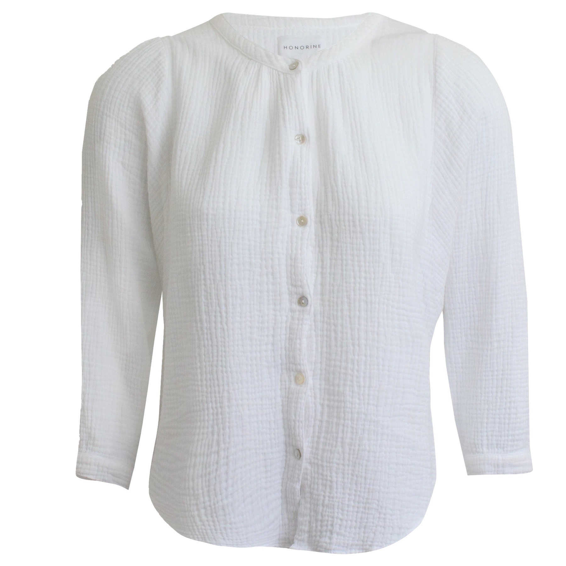 HONORINE Blouse in White L