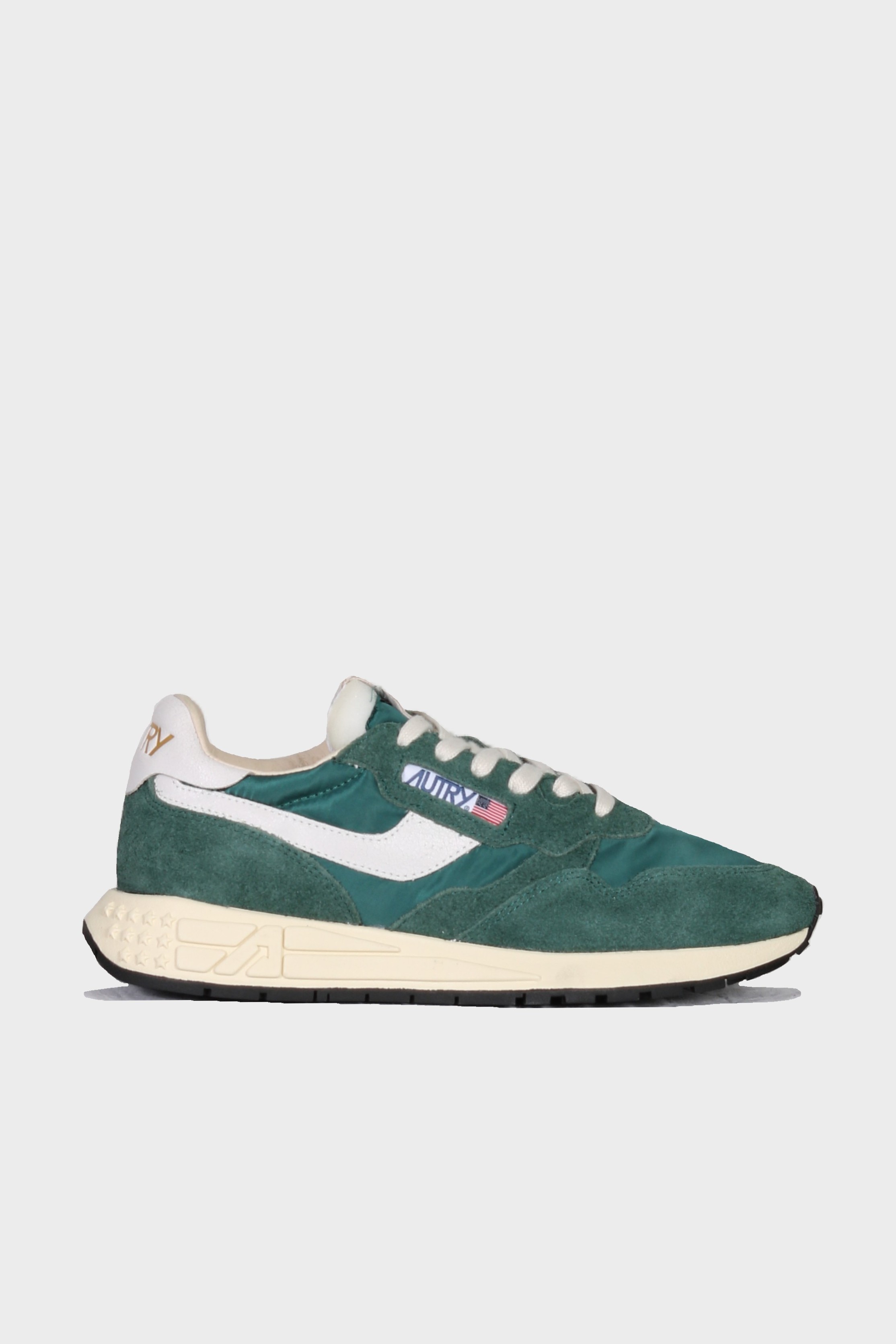 AUTRY ACTION SHOES Reelwind Low Sneaker in Green
