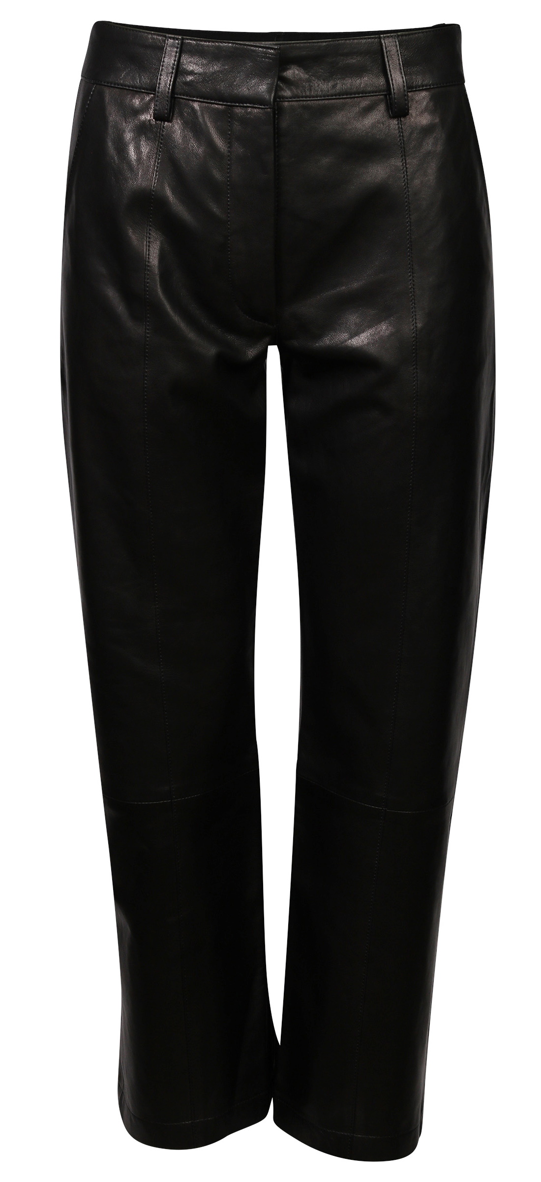 Anine Bing Leather Pant Leah Black 34