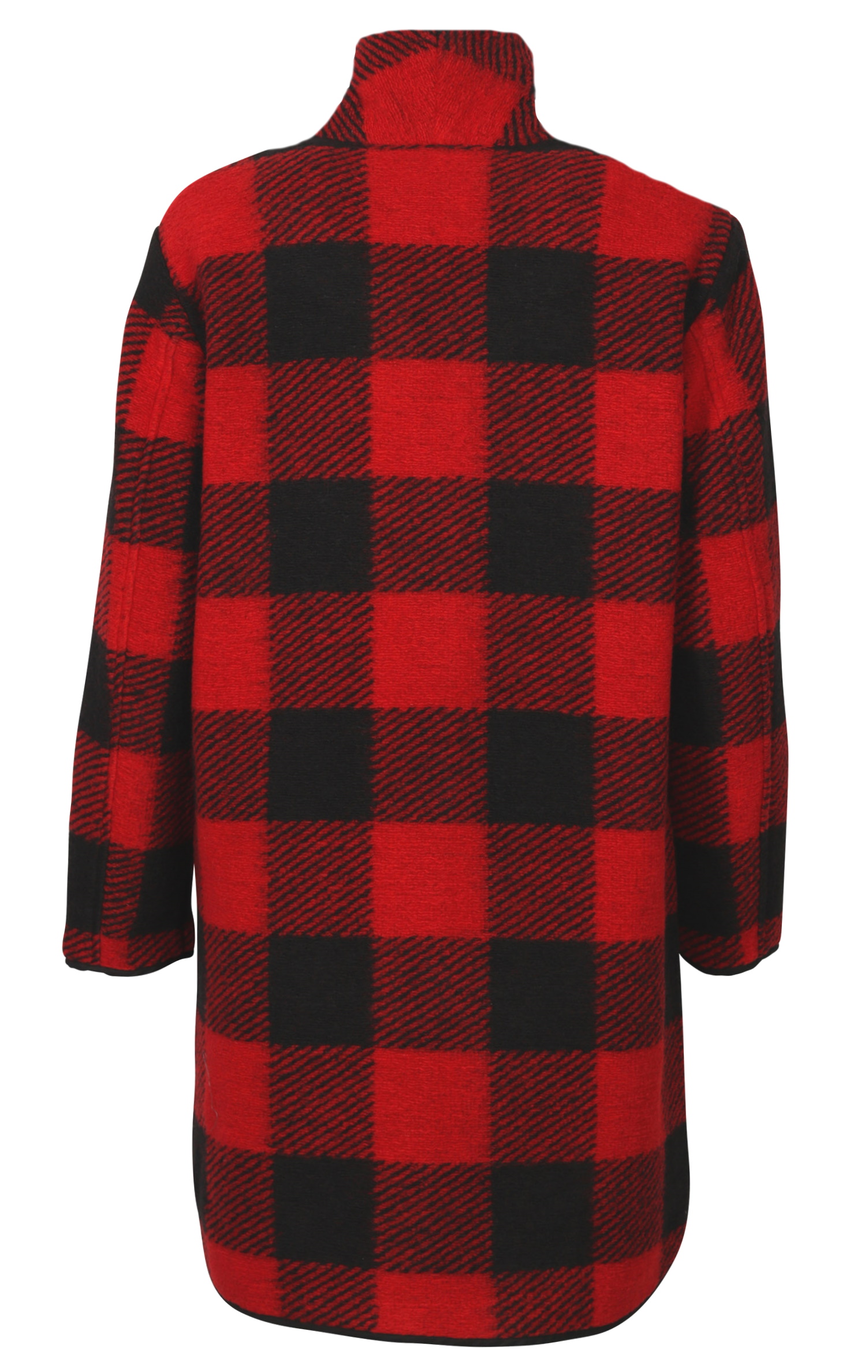 Woolrich Gentry Coat Red Black Buffalo