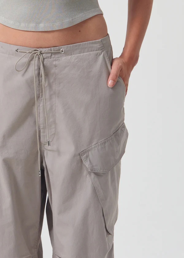 AGOLDE Ginerva Cargo Pant in Taupe L