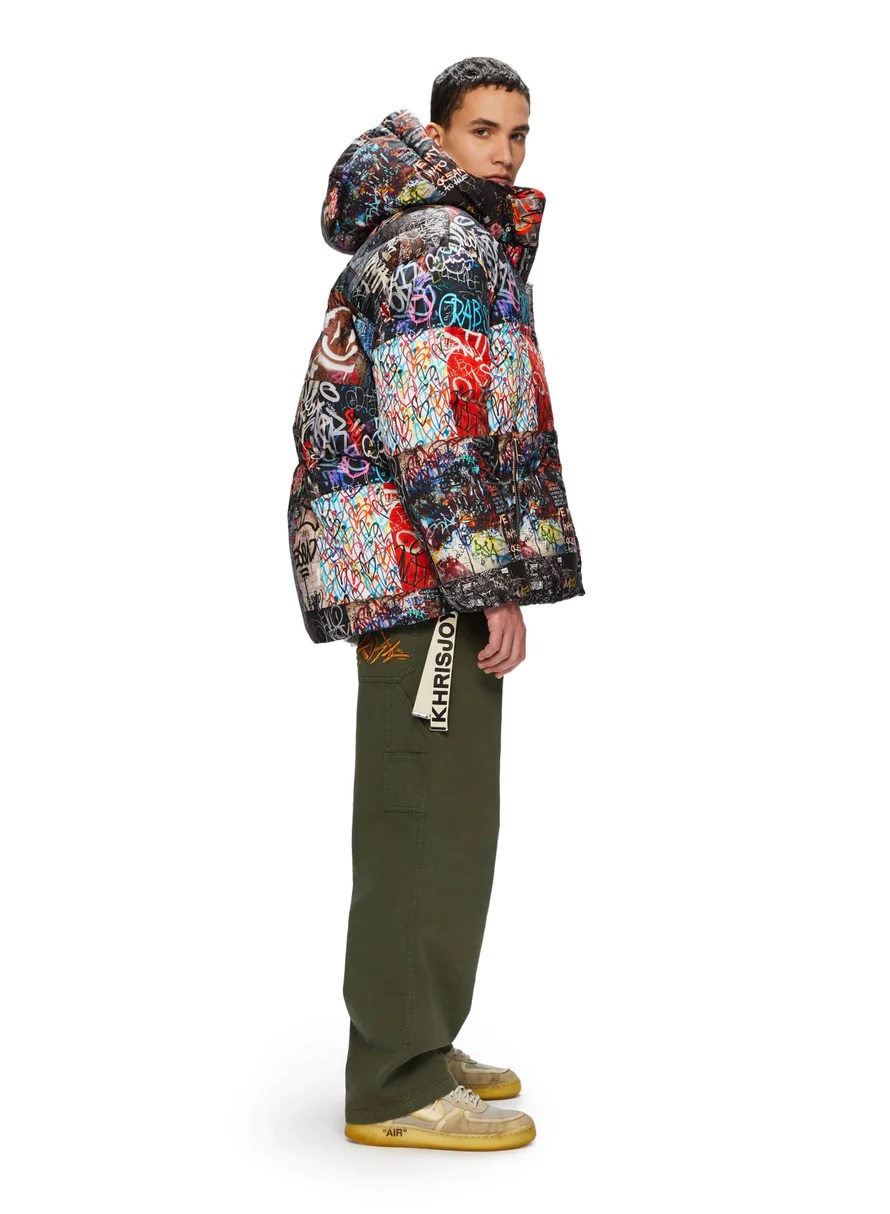Khrisjoy Puffer Khrisman Graffiti in Multicolor S / 00