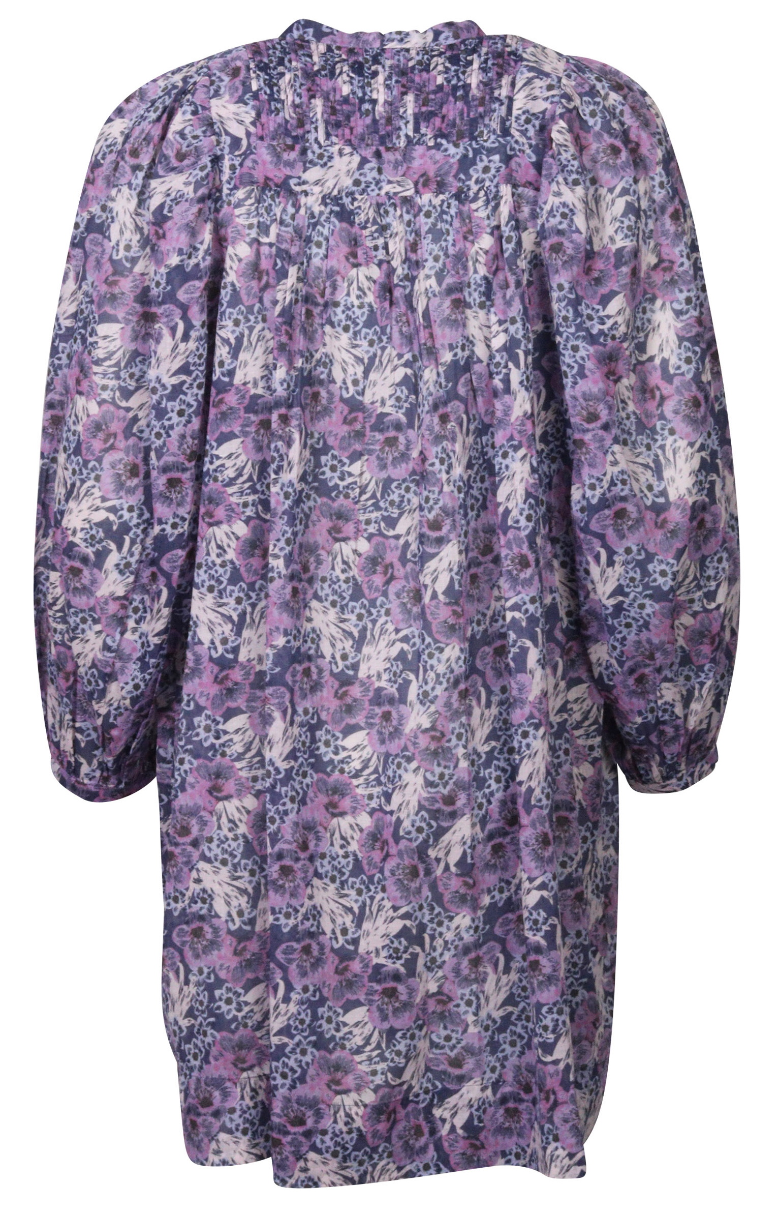 Isabel Marant Étoile Dress Verginie Violet Printed FR/40 - DE/38
