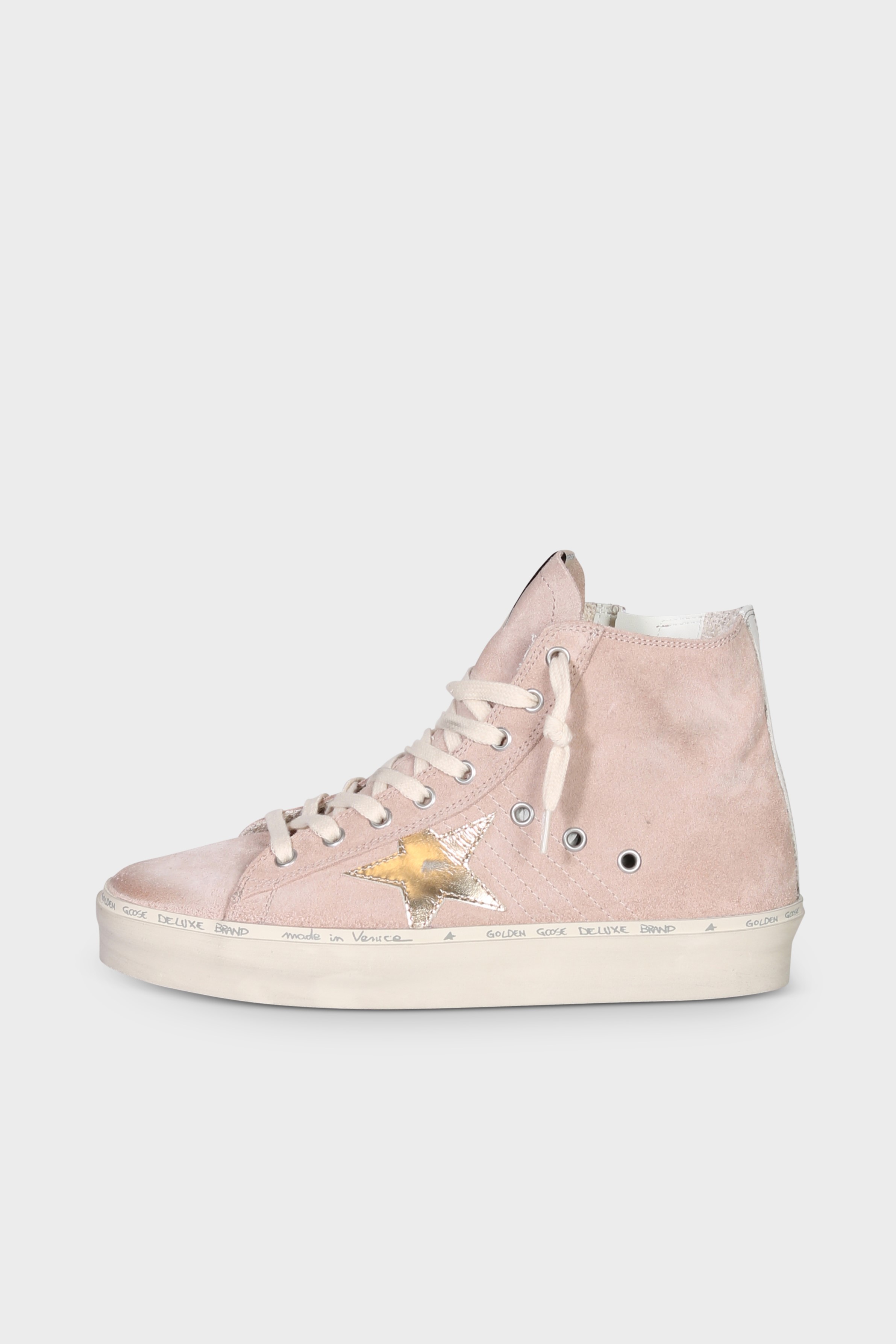 GOLDEN GOOSE Sneaker Hi Francy in Rose Suede GOLDEN GOOSE Sneaker Hi Francy in Rose Suede