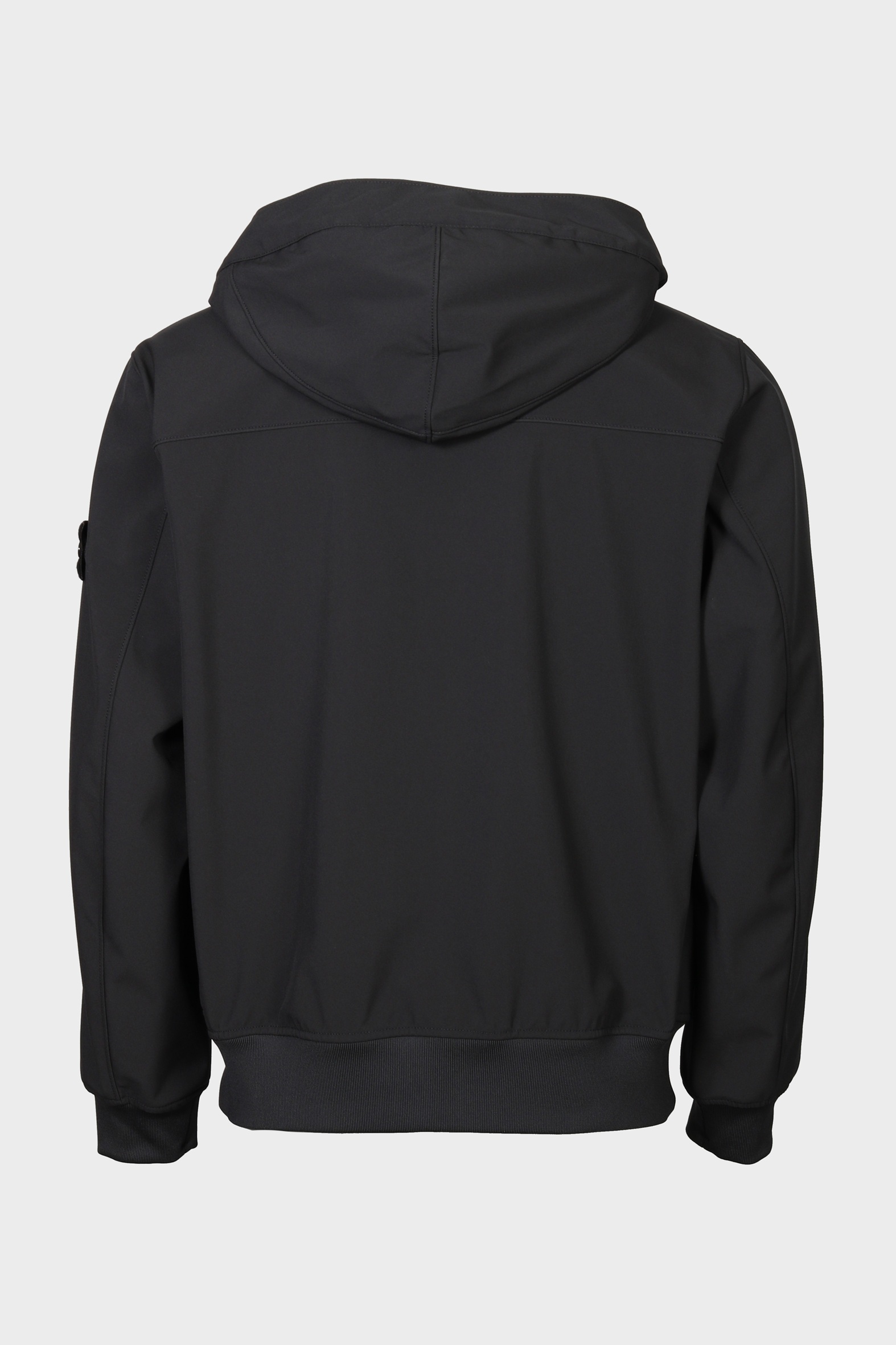 STONE ISLAND Light Soft Shell-R e.dye® Technology Jacket in Black