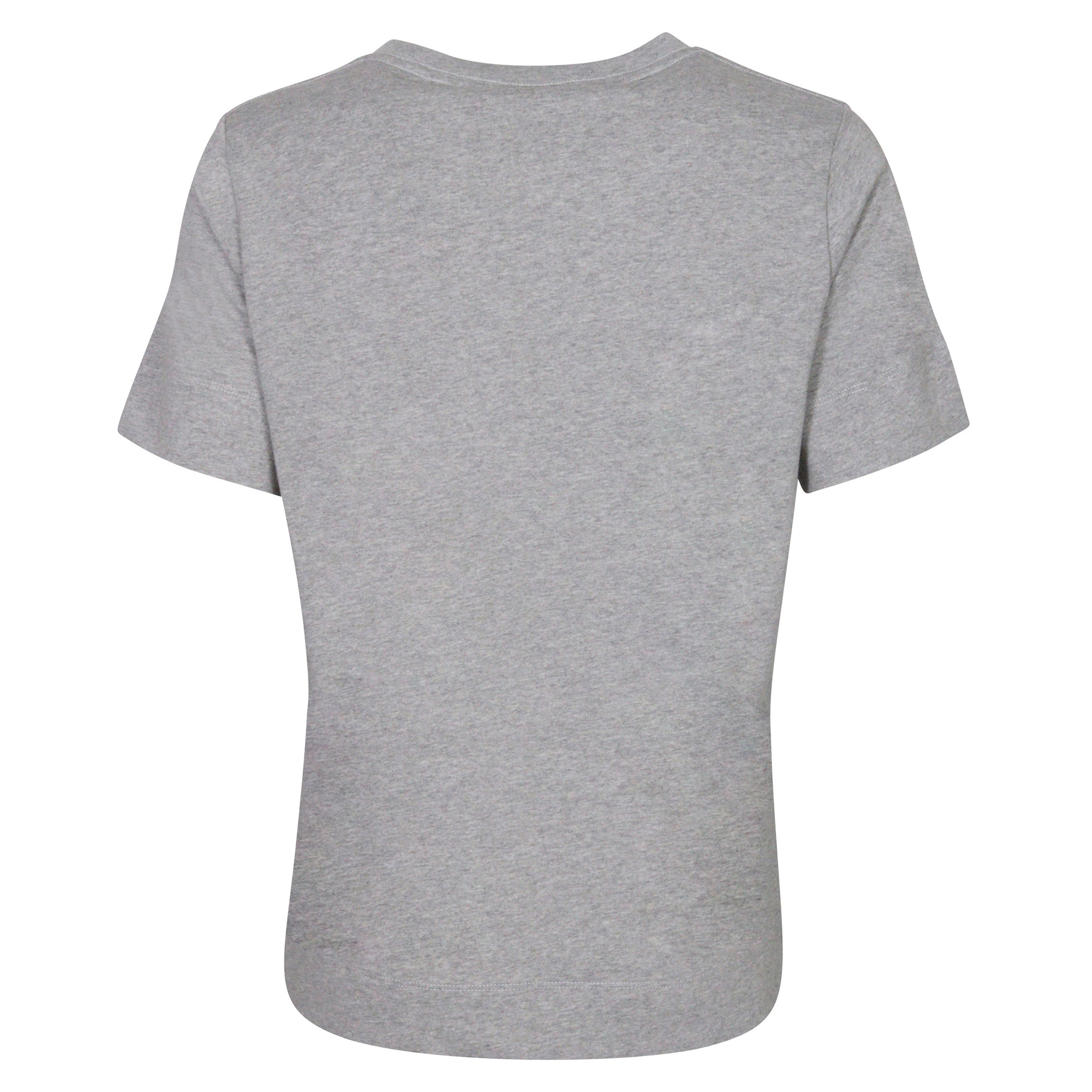 Ganni Recycled T-Shirt Grey Melange