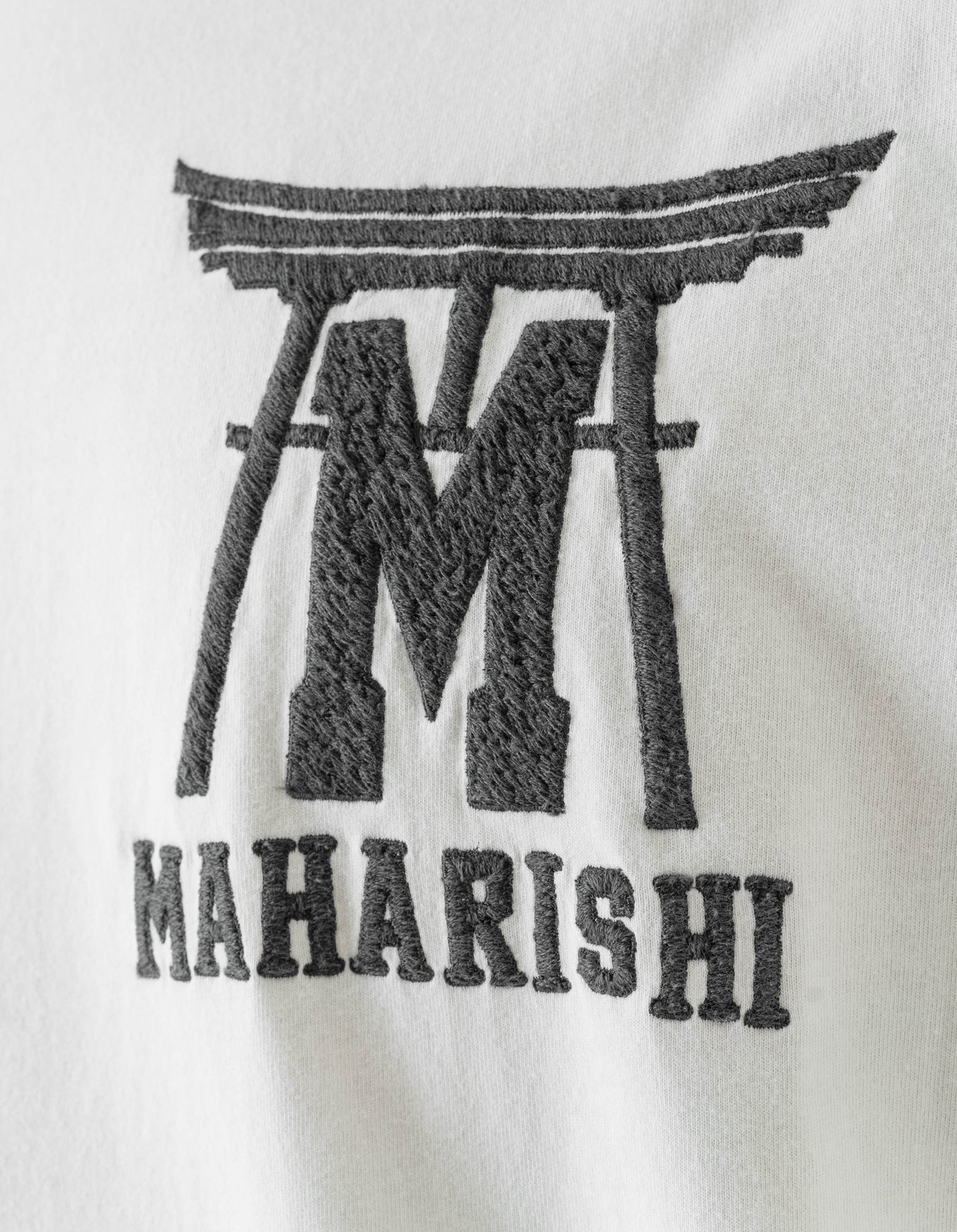 MAHARISHI 7260 Temple M Vintage T-Shirt in White