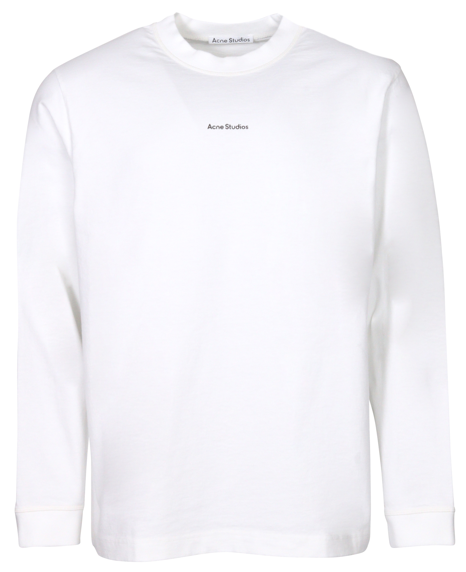 Acne Studios Sweatshirt Erwin Stamp Optic White S