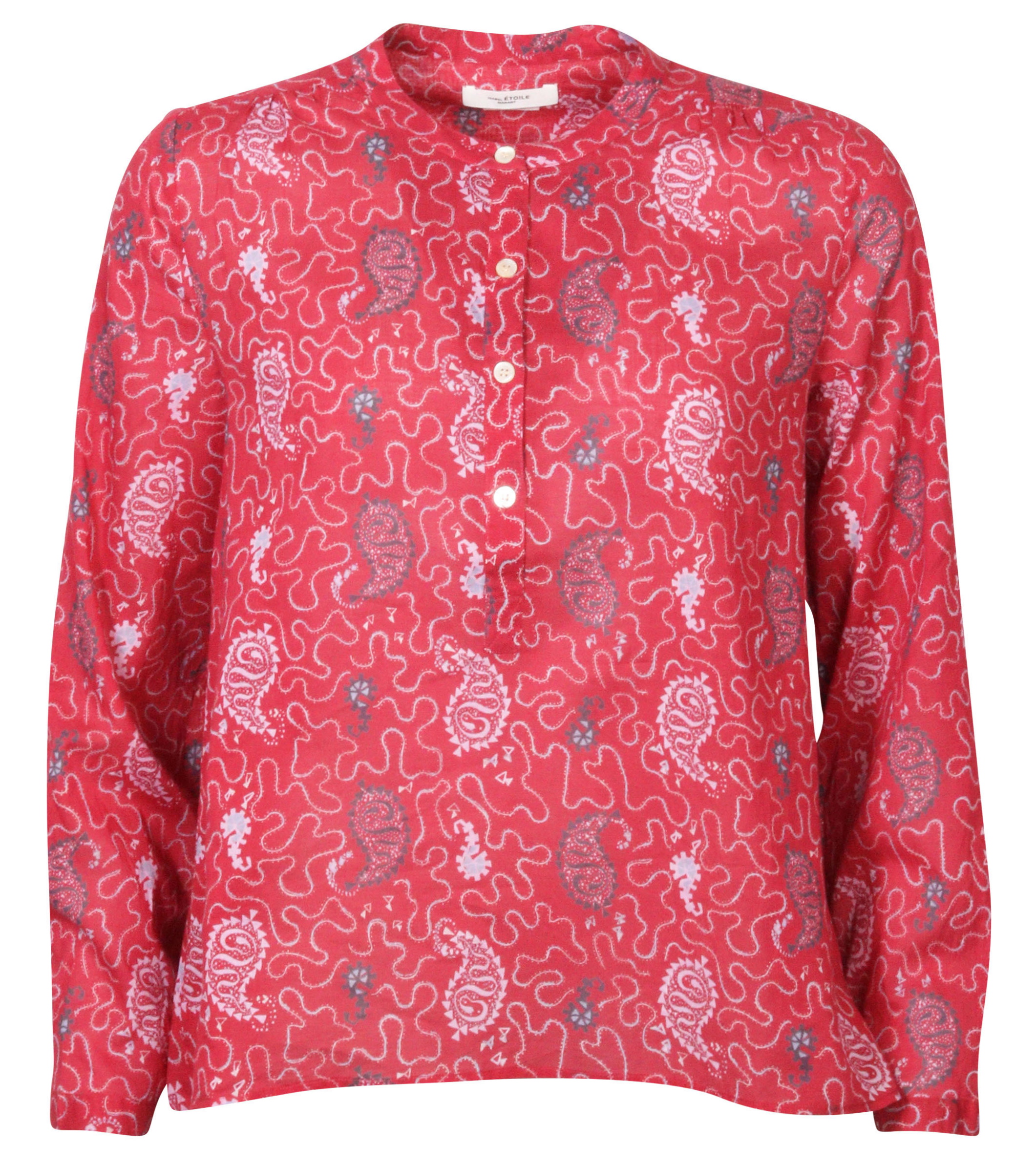 Isabel Marant Étoile Shirt Maria Red Printed