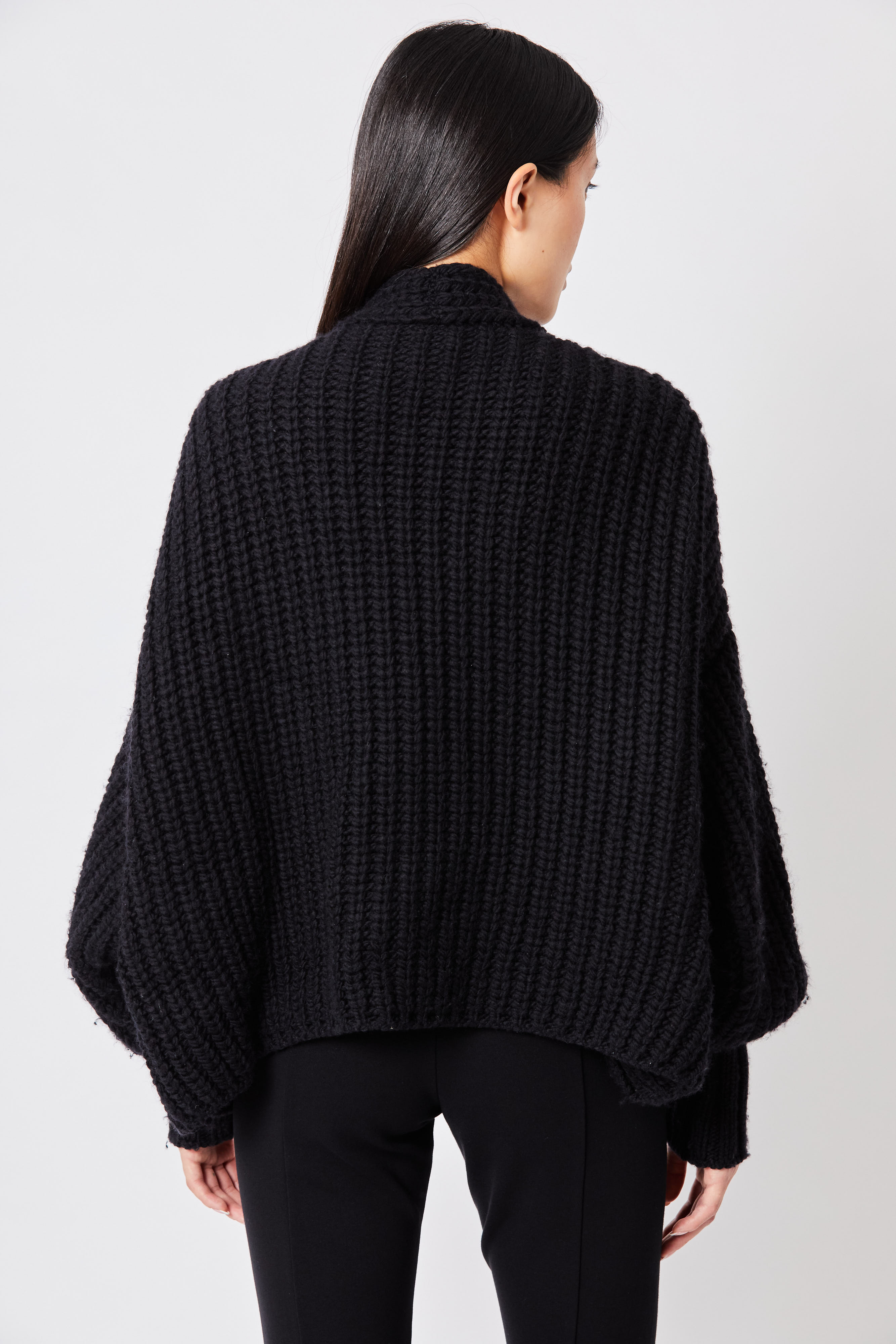 Thom Krom Knit Cardigan in Black M