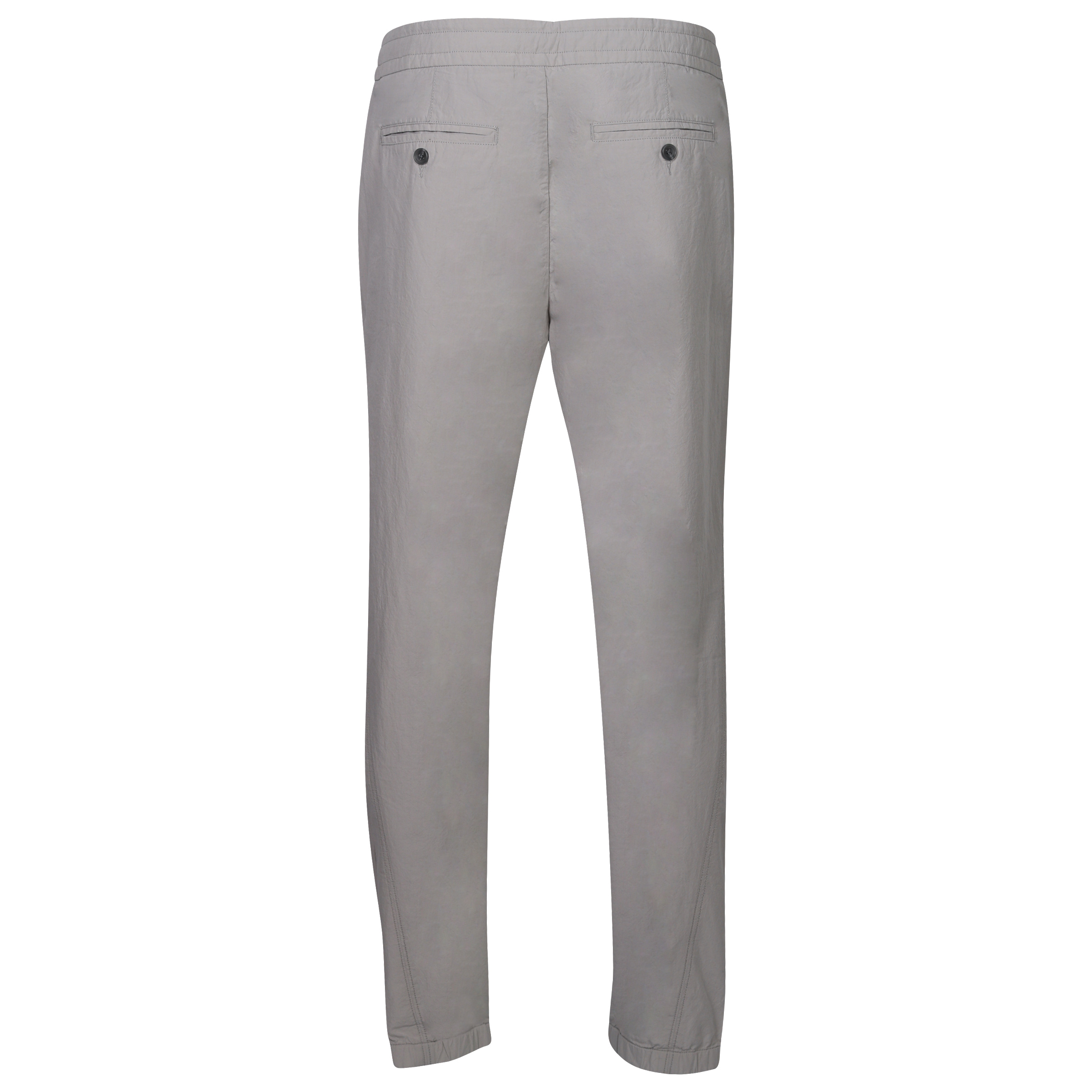 James Perse Twisted Seam Poplin Pant Grey Cloud