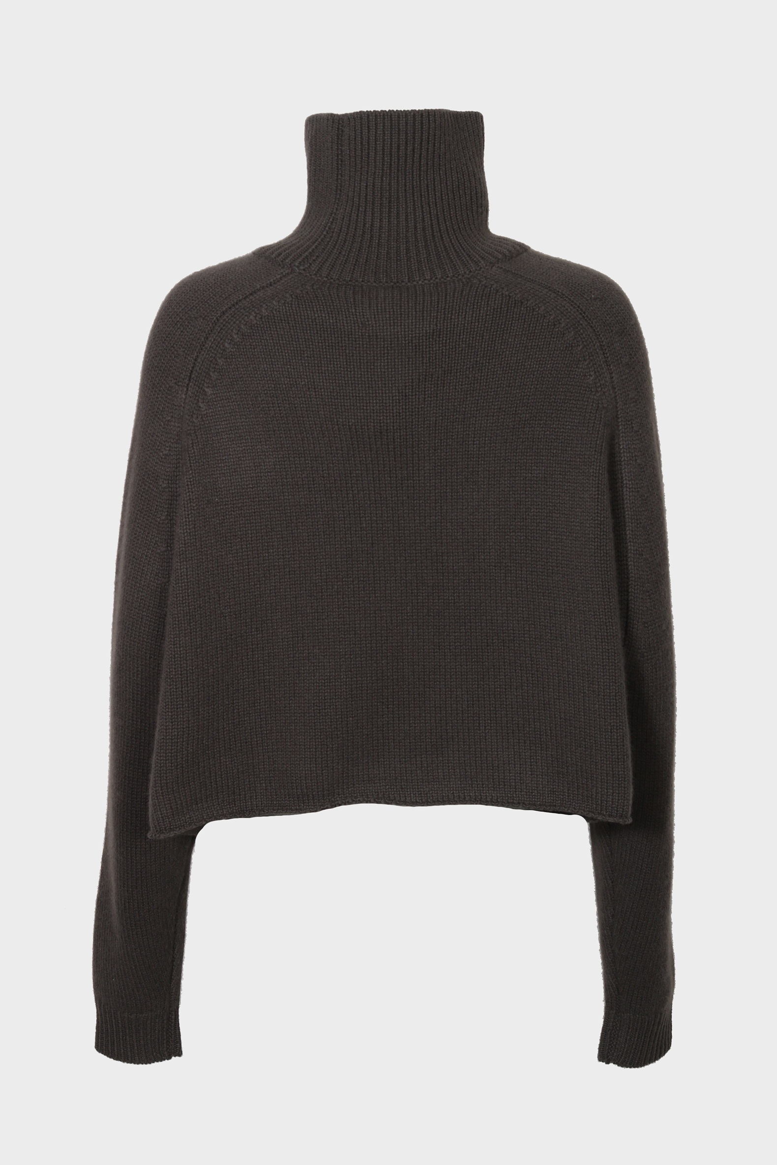 LISA YANG Cathie Cashmere Turtleneck in Dark Fern
