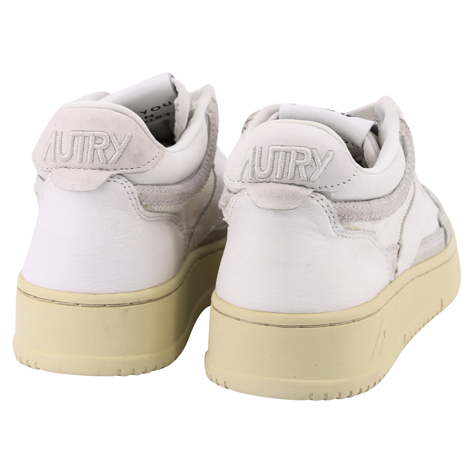 Autry Action Shoes Mid Open All White 41